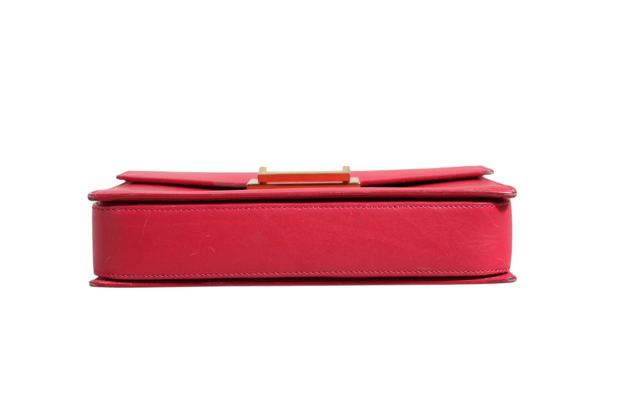 Pink LouLou Leather Handbag 24cm