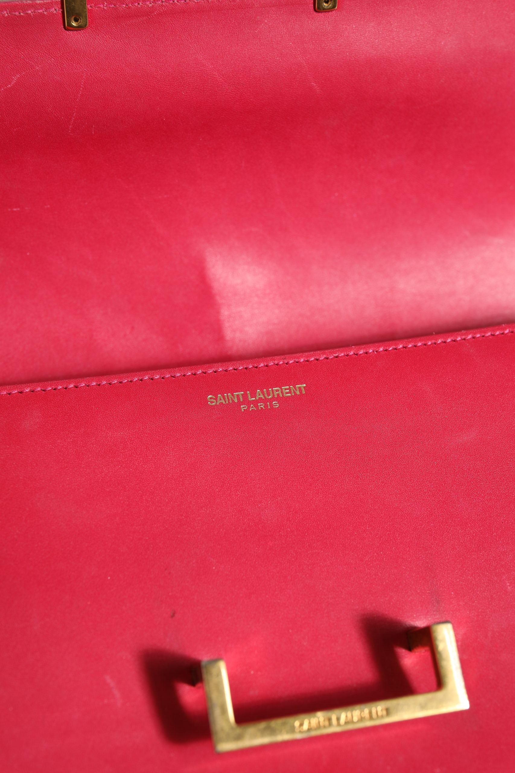 Pink LouLou Leather Handbag 24cm