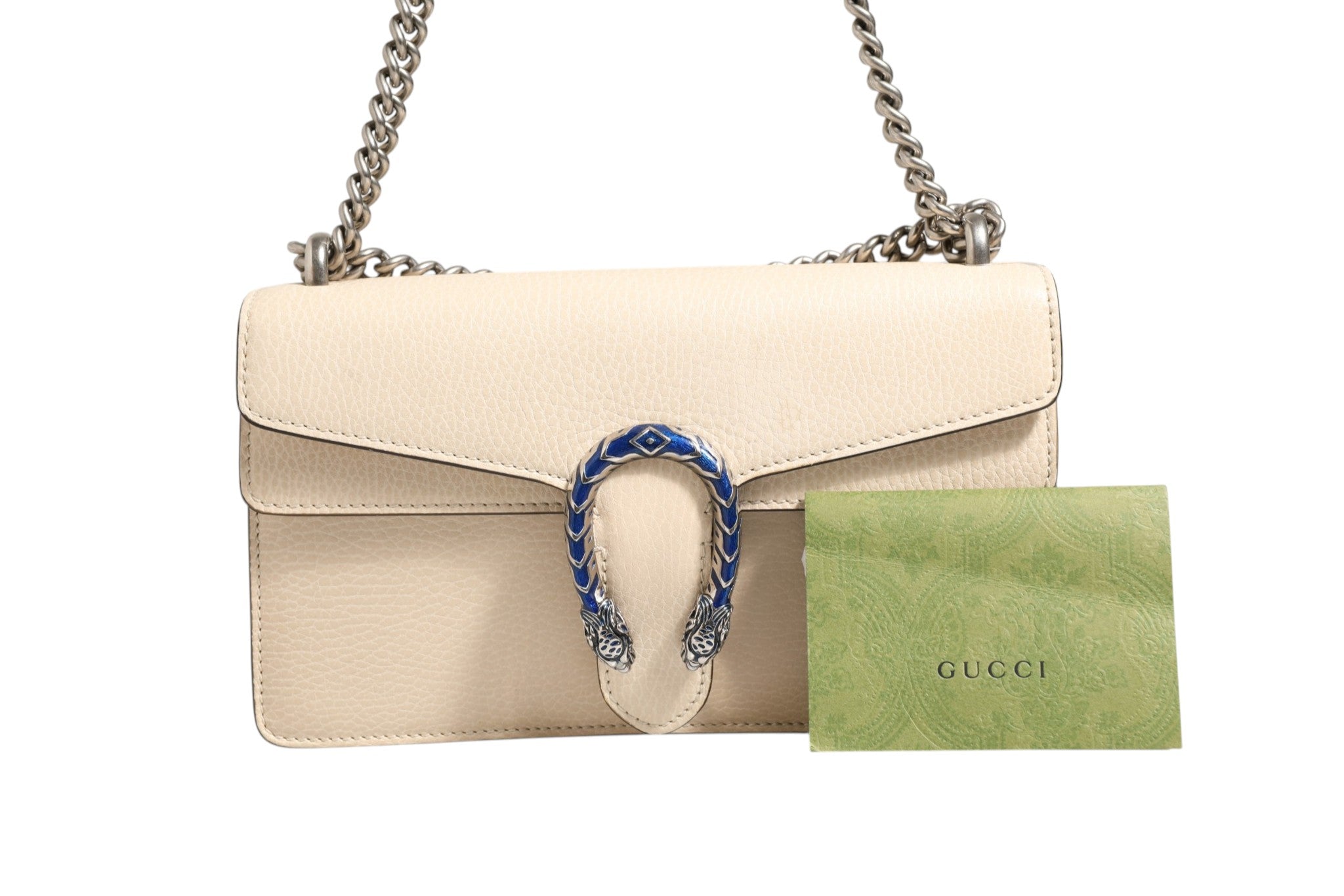 Off White Leather Dionysus Handbag 25cm