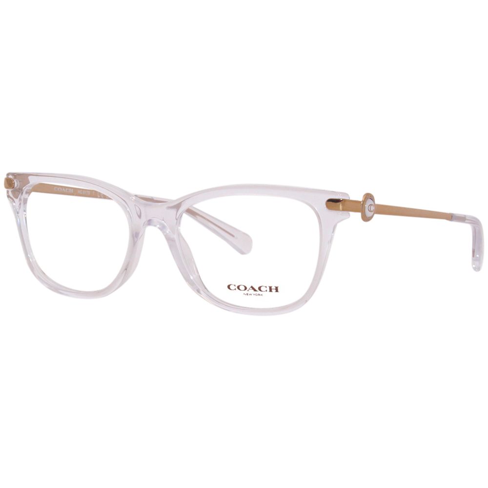 Golden Synthetic Frame Glasses by Coach