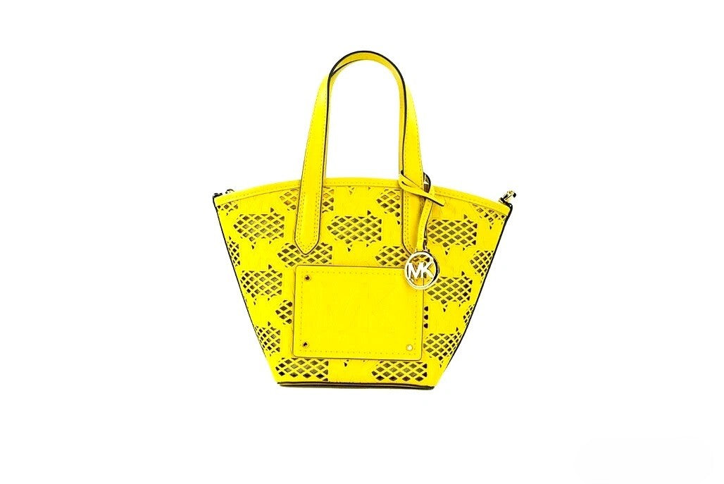 Daffodil Leather 2-in-1 Zip Tote Messenger Bag by Michael Kors
