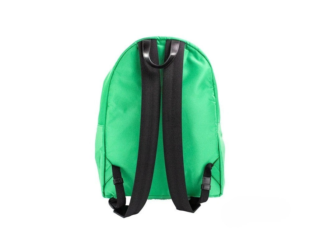Bright Green Synthetic Versace Medusa Shoulder Backpack