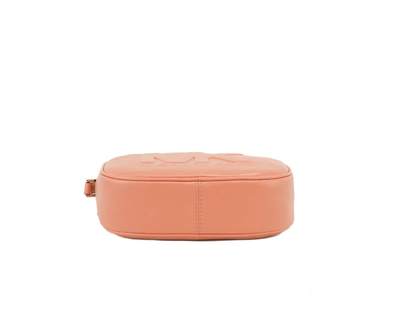 Sherbert Leather Oval Camera Crossbody Bag by Michael Kors