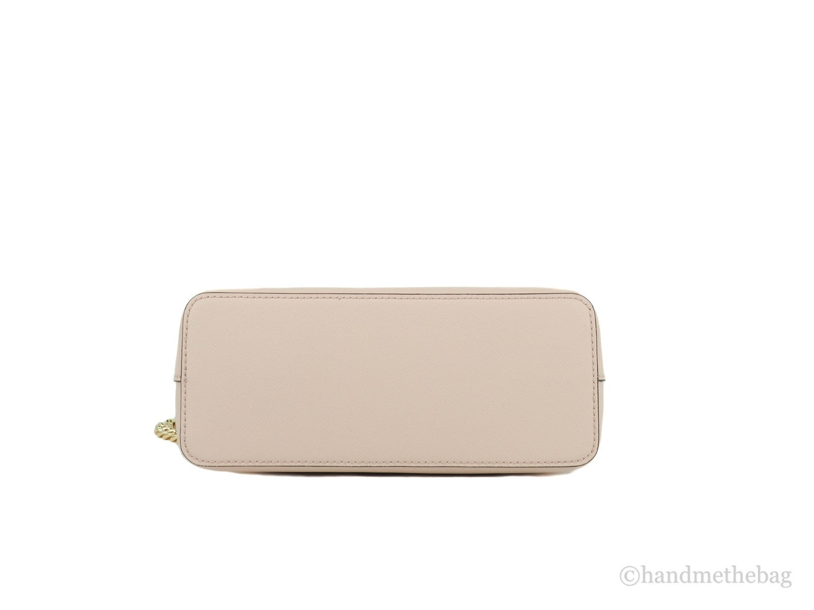 Pink Leather Dome Crossbody Bag by Michael Kors