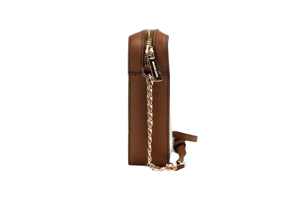Michael Kors Leather Jet Set Large East West Crossbody Bag