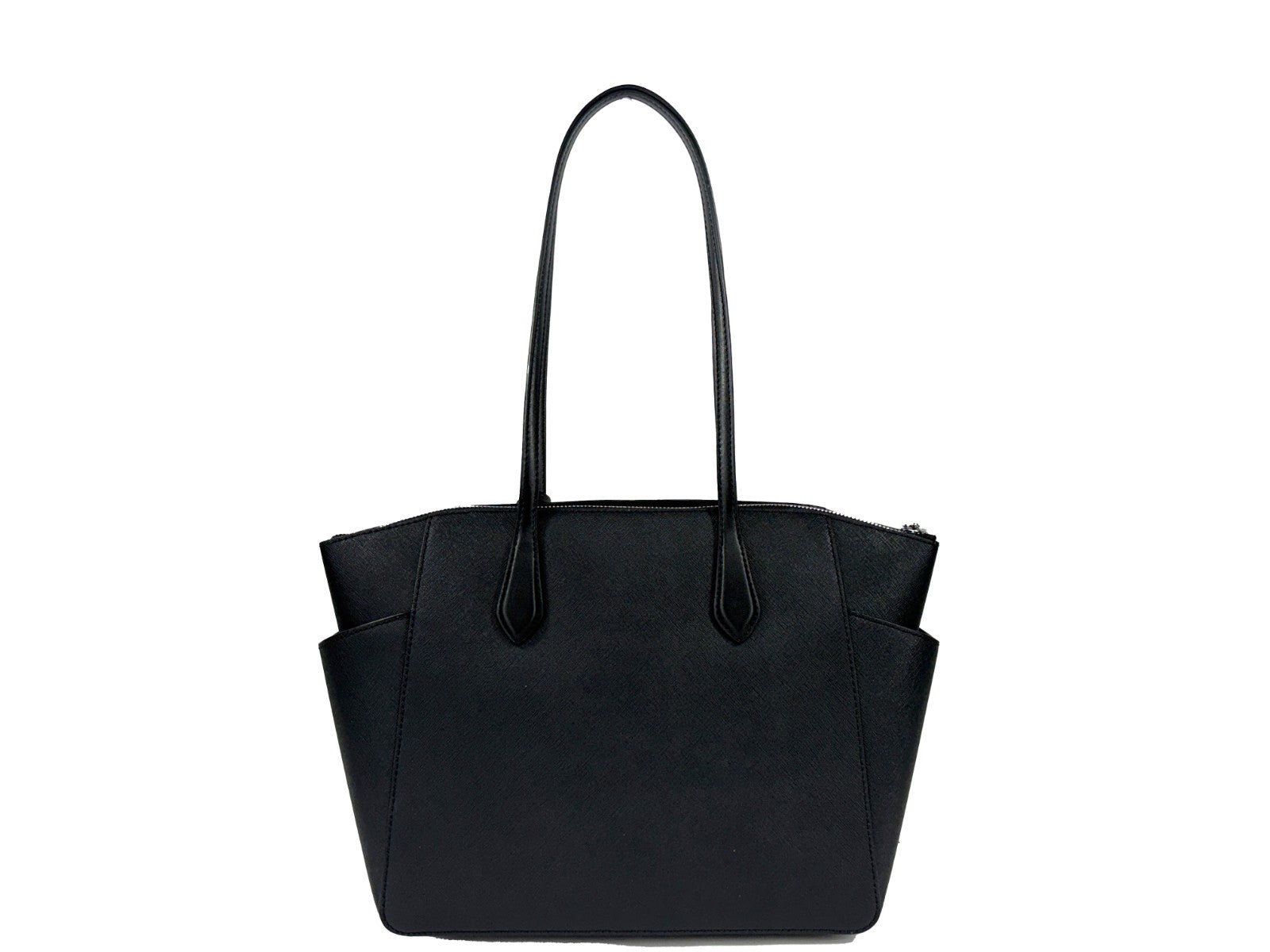 Black Michael Kors Marilyn Medium Leather Tote Bag