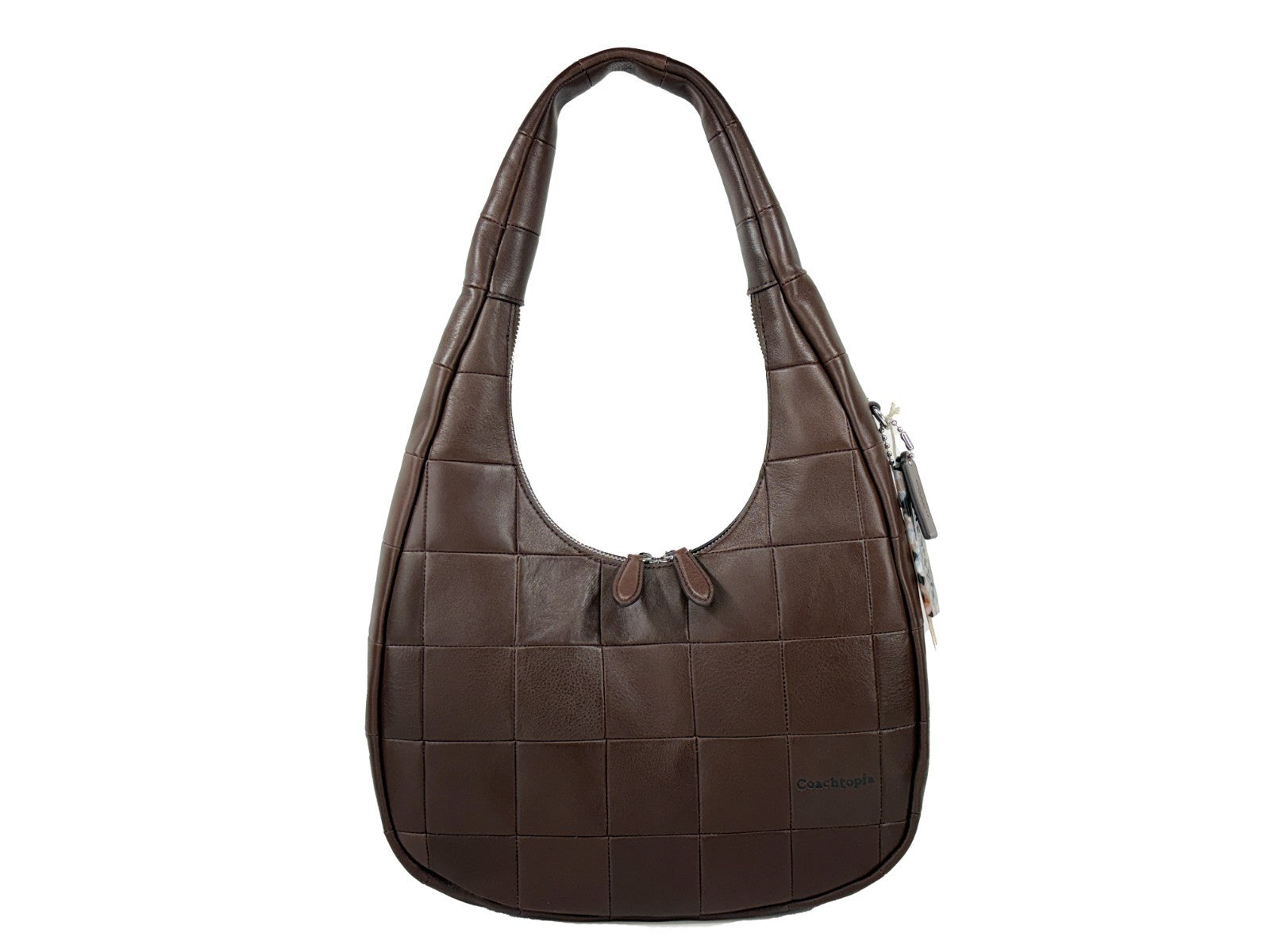 Maple Leather Coachtopia Alter Ego Crescent Shoulder Bag