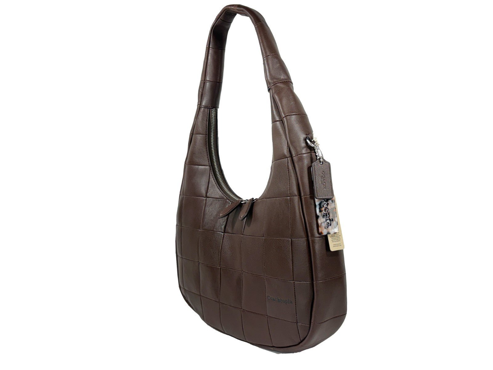Maple Leather Coachtopia Alter Ego Crescent Shoulder Bag