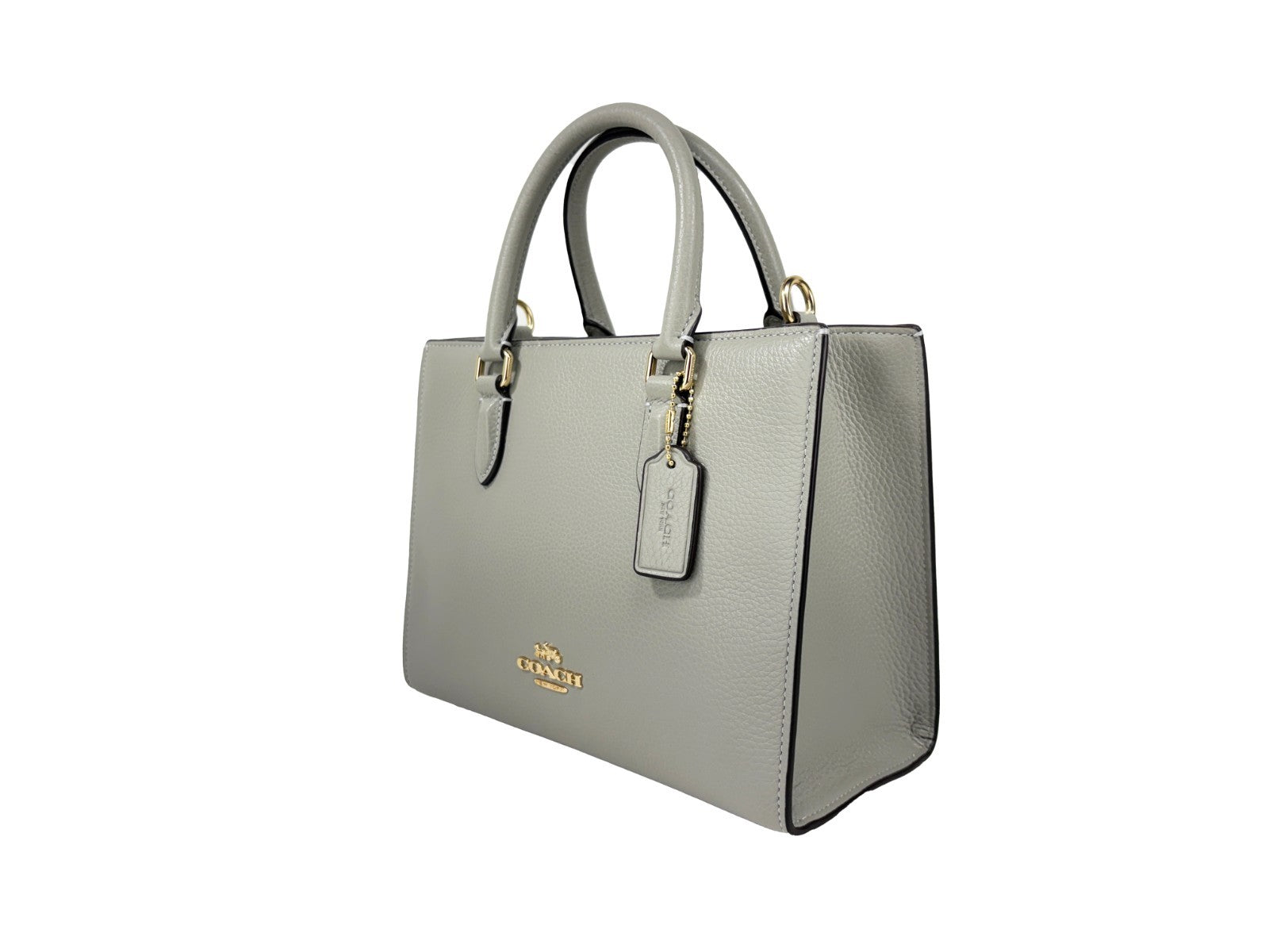 Leather Coach Maggie Small Crossbody Tote Bag