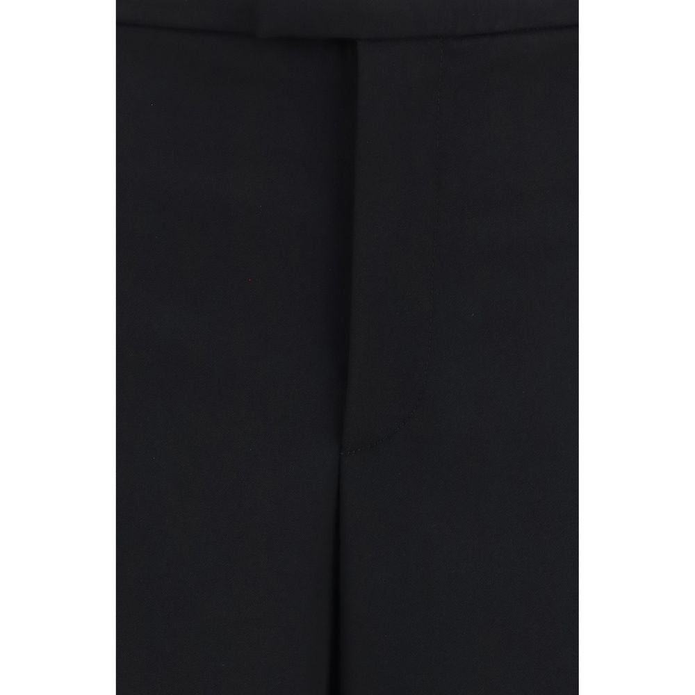 Gucci Schwarze Wollhose „Oves Aries“