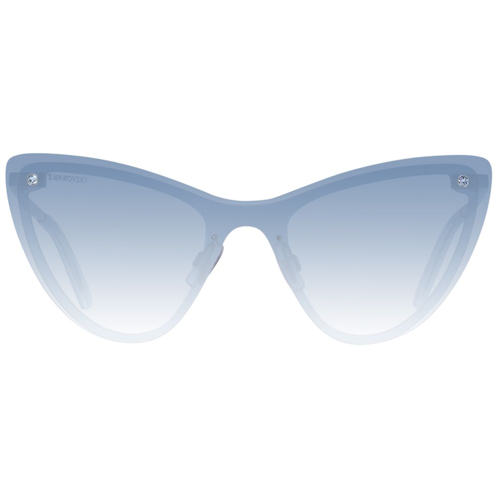 Blaue Metall-Sonnenbrille
