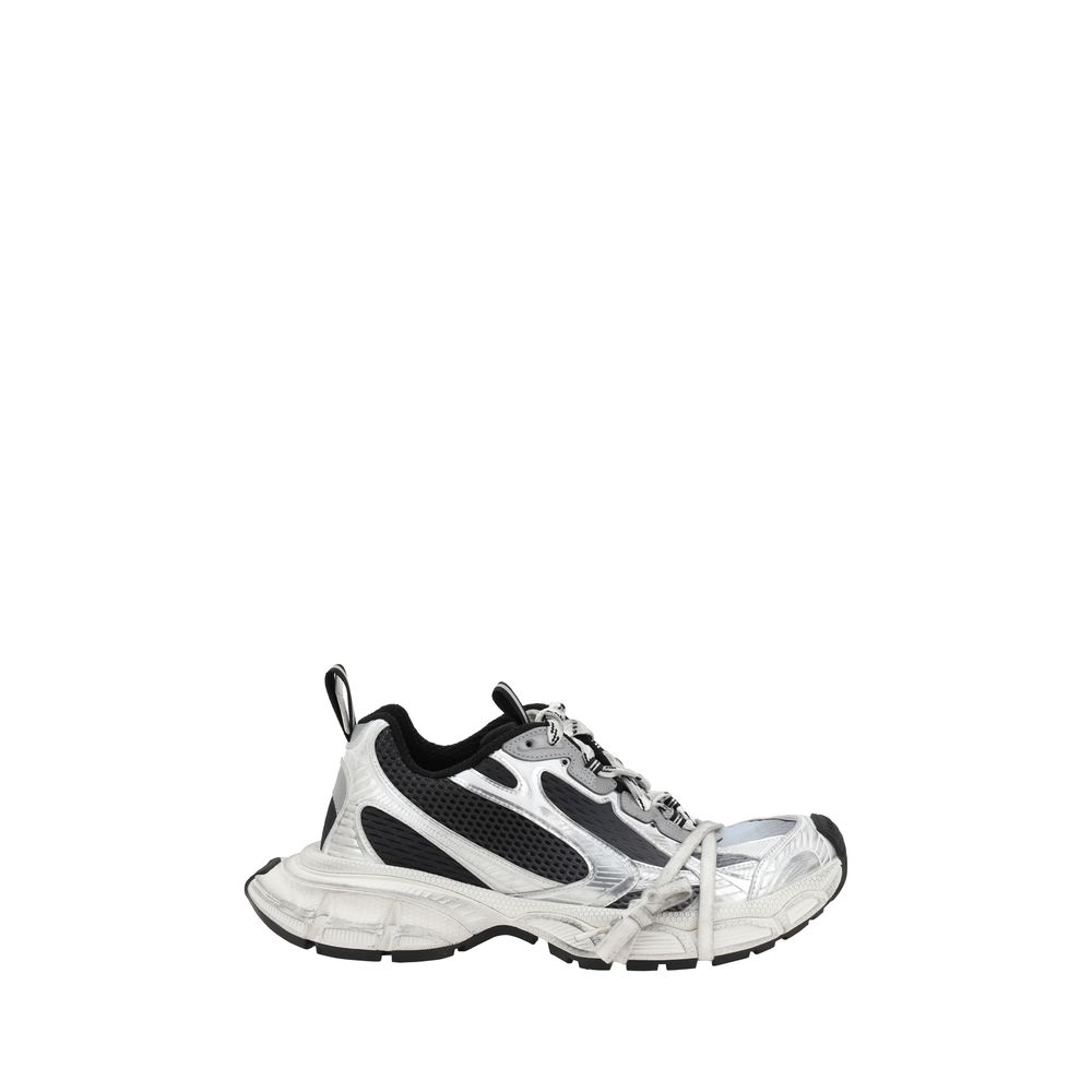 Multicolor Synthetic Athletic Sneakers with Chunky Sole