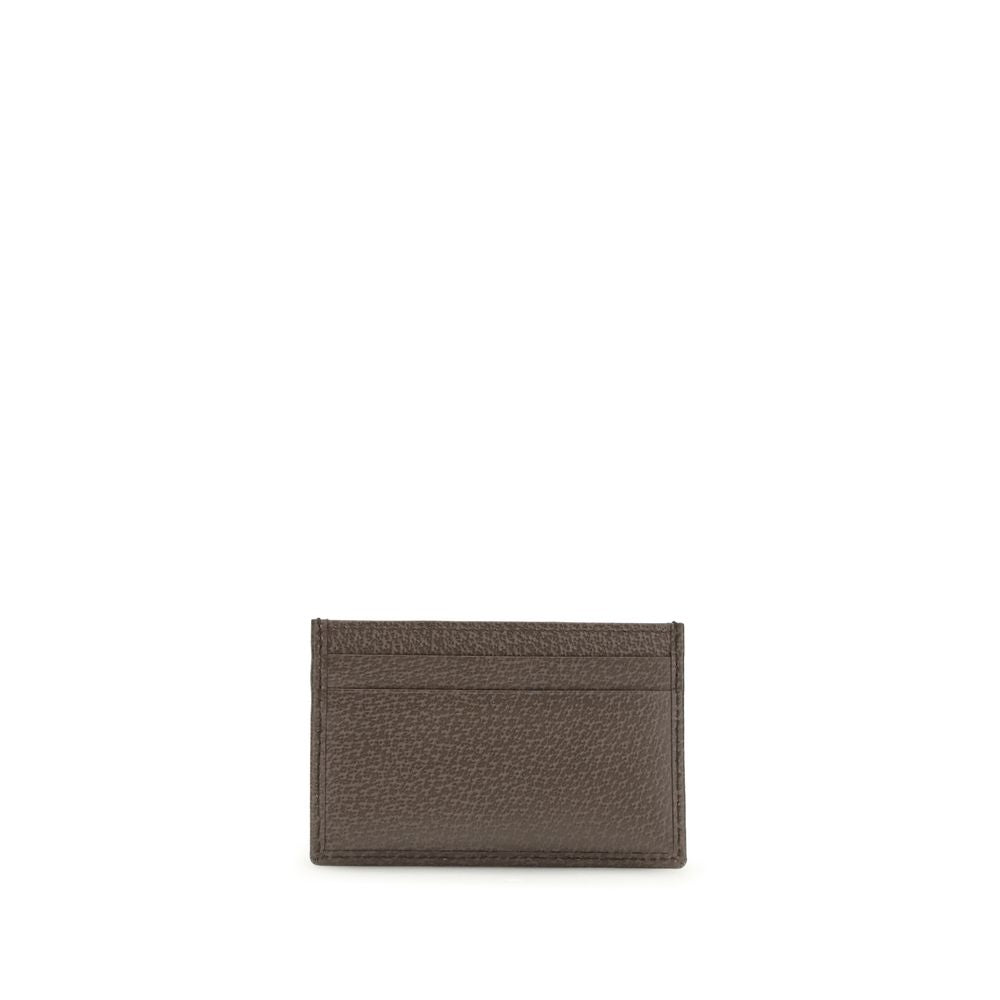 Beige & Brown Synthetic Wallet with Signature Web Stripe