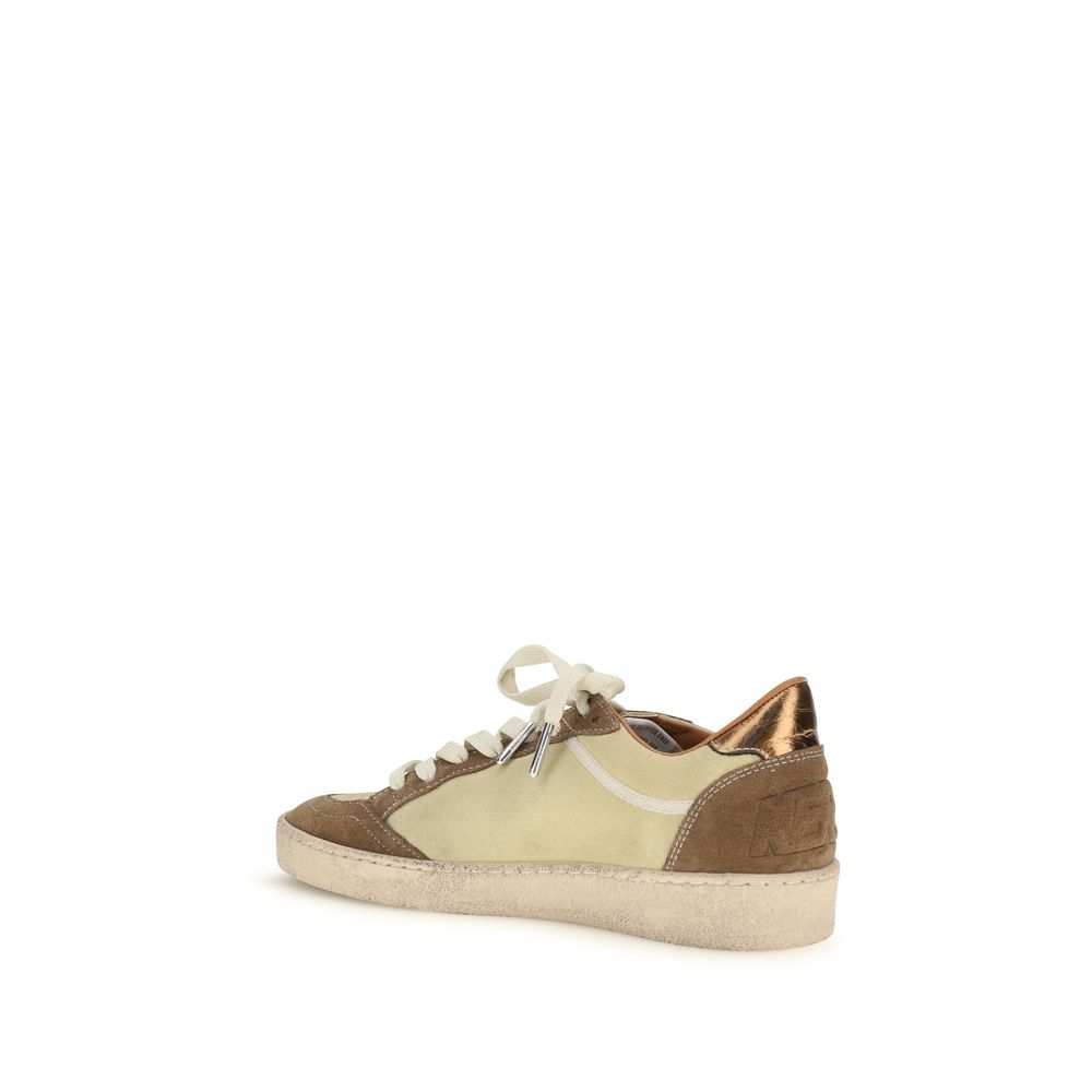 Multicolor Leather Sneakers with Star Detail by Golden Goose