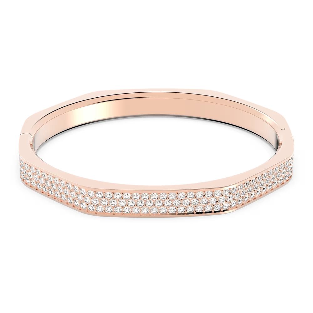 Pink Synthetic Bracelet with Swarovski Crystals