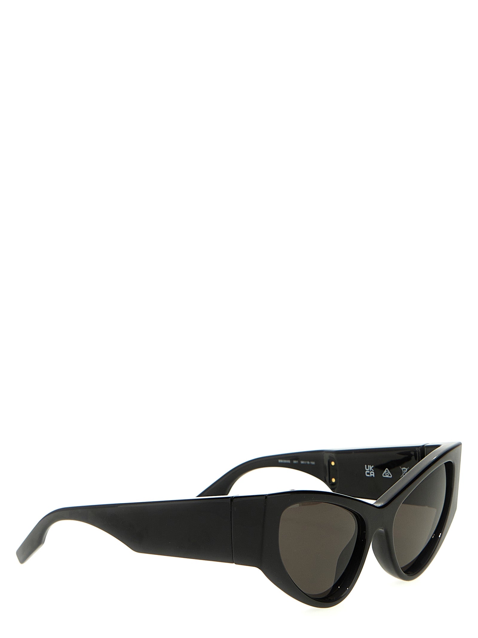 Balenciaga Sonnenbrille aus schwarzem Polyamid