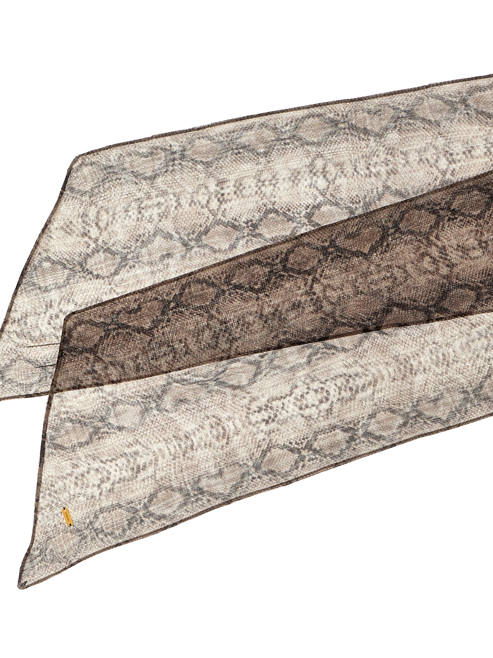 Multicolor Silk Foulard