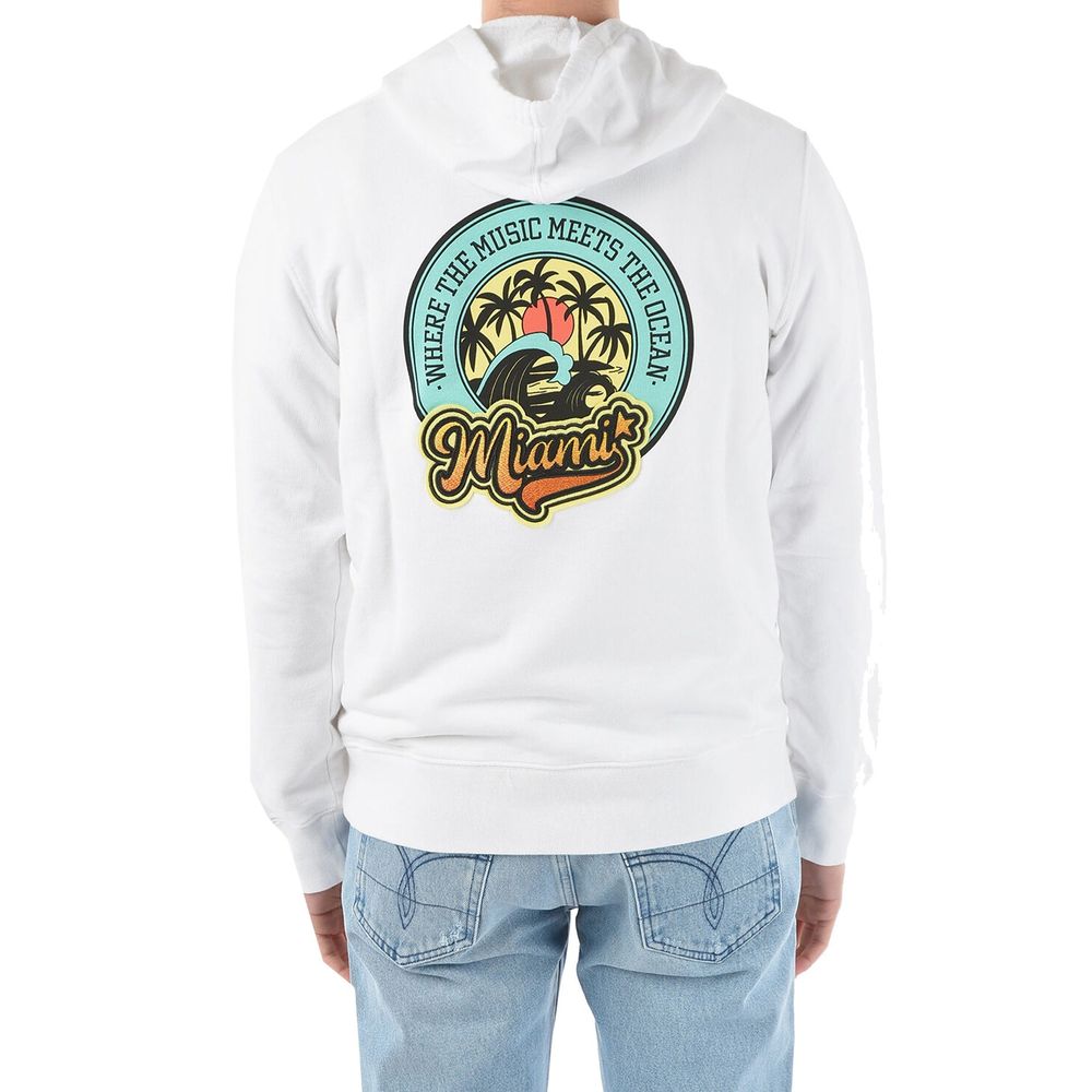 Weißes Baumwoll-Sweatshirt