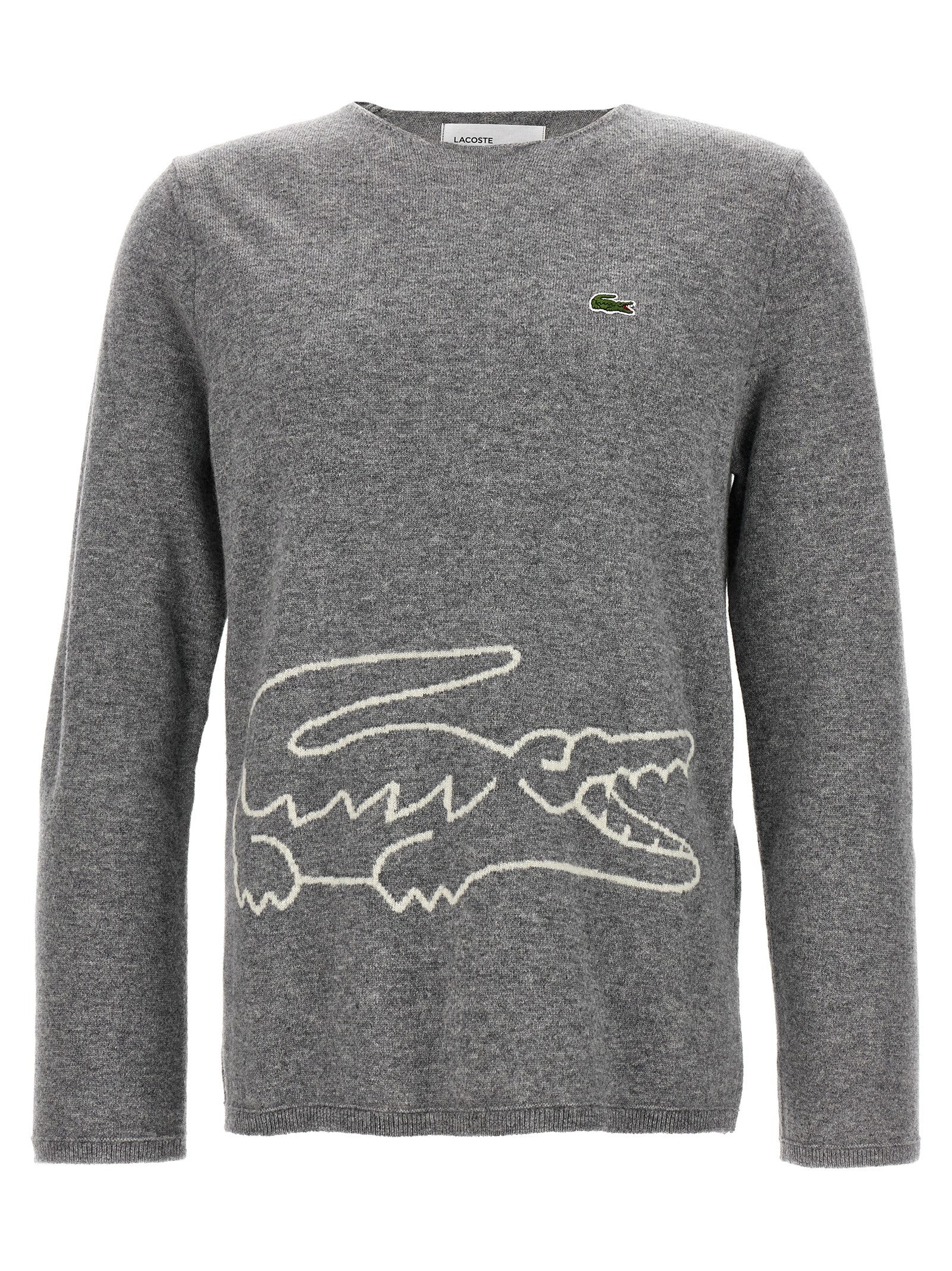 Gray Wool Cardigan