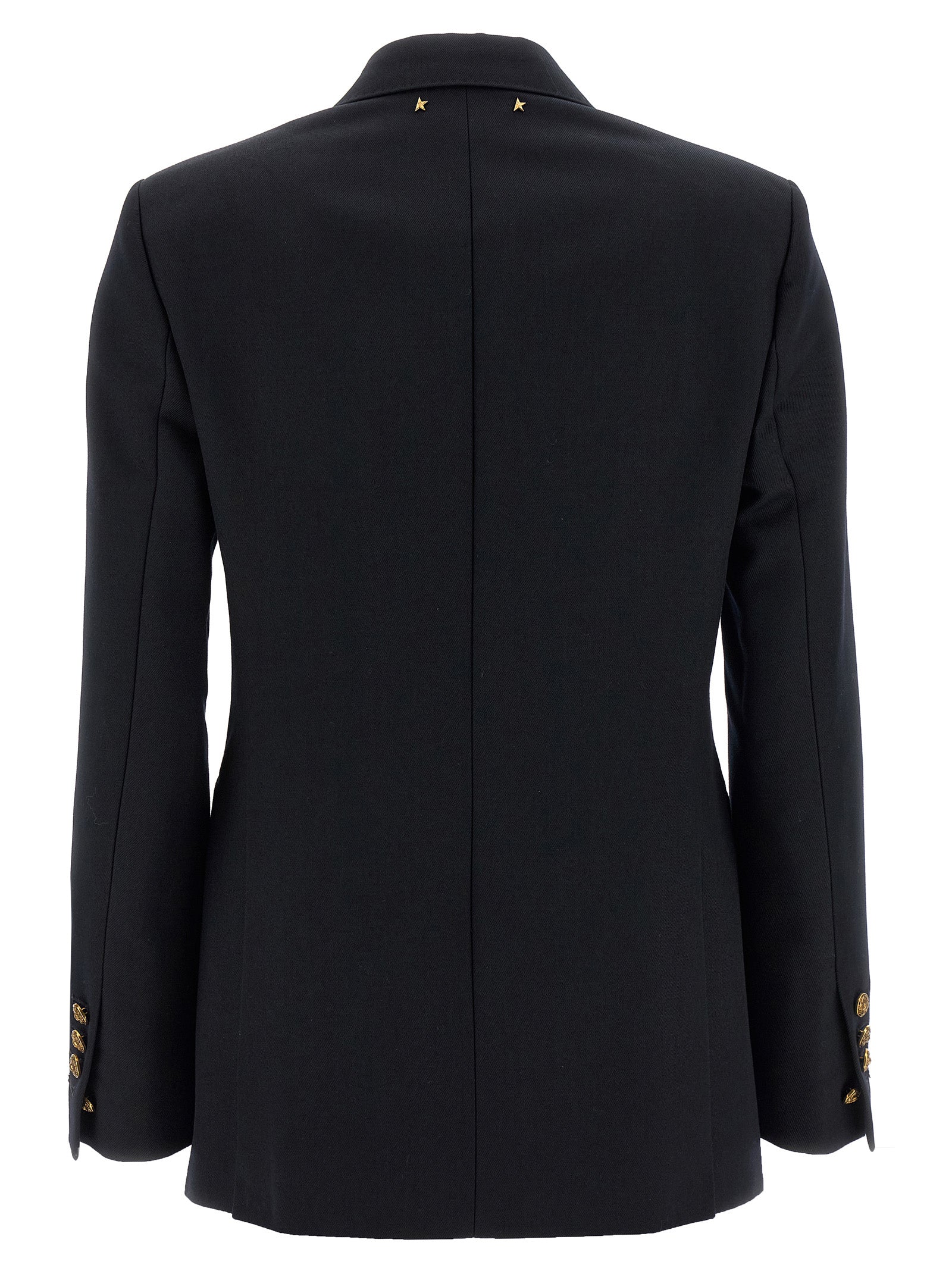 Blue Polyester Blazer