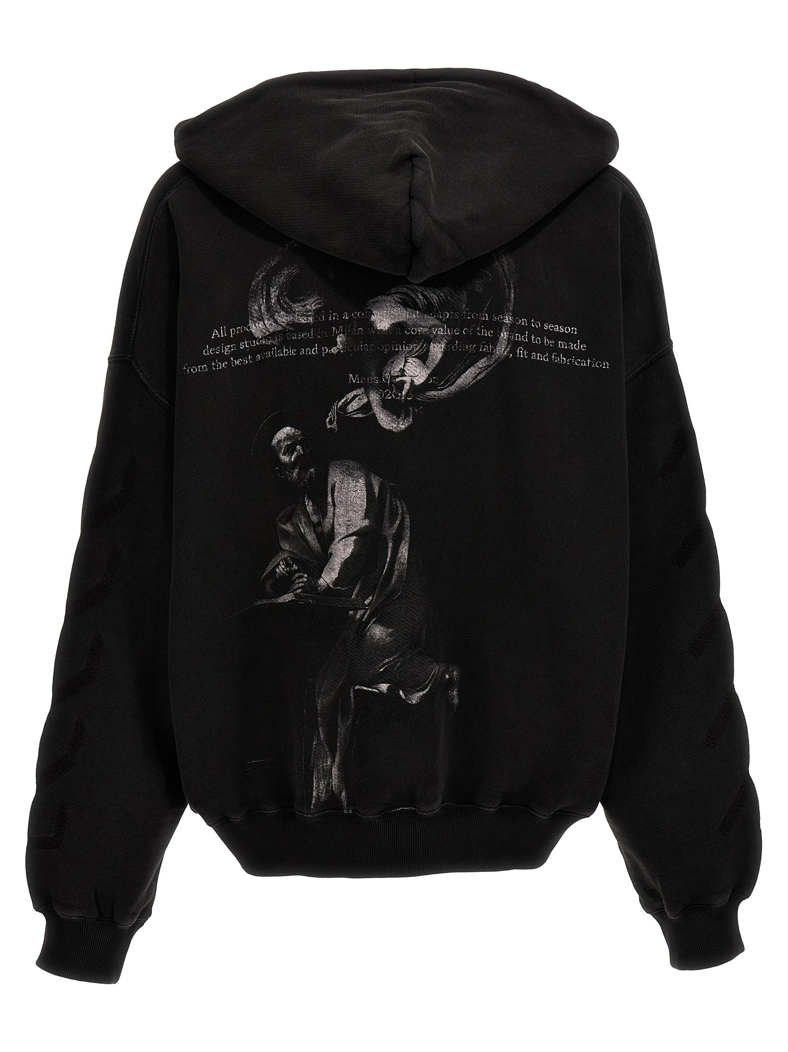 Sweat-shirt Off-White en coton gris