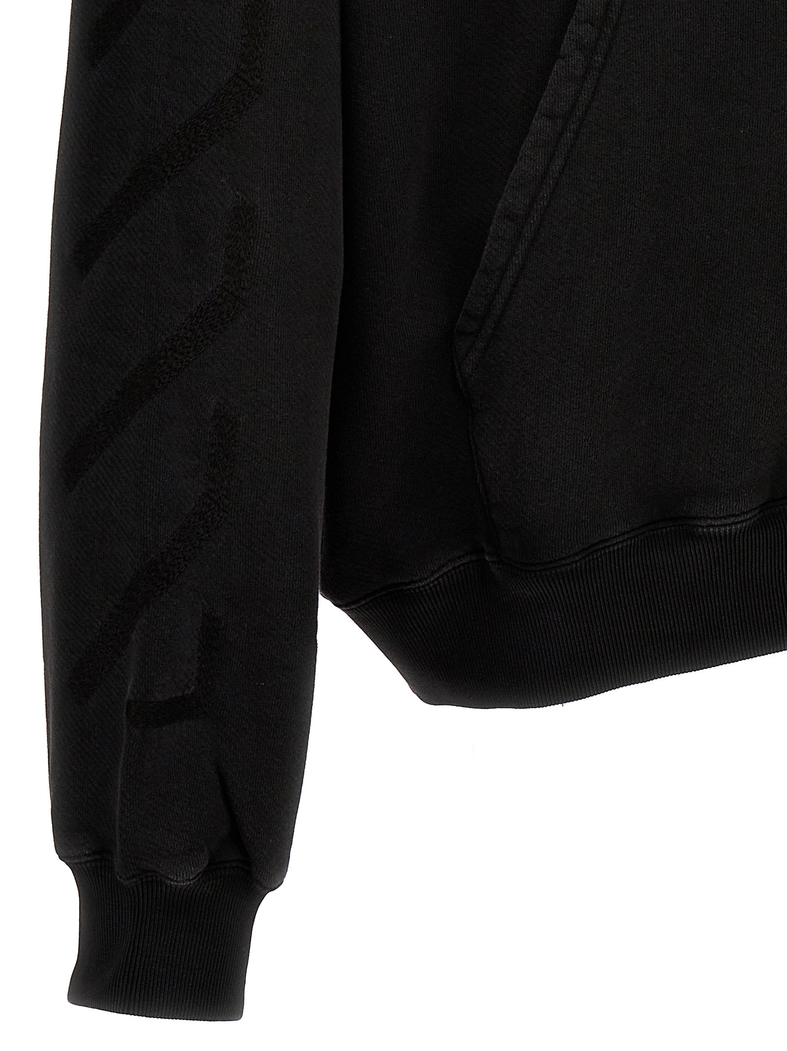 Sweat-shirt Off-White en coton gris