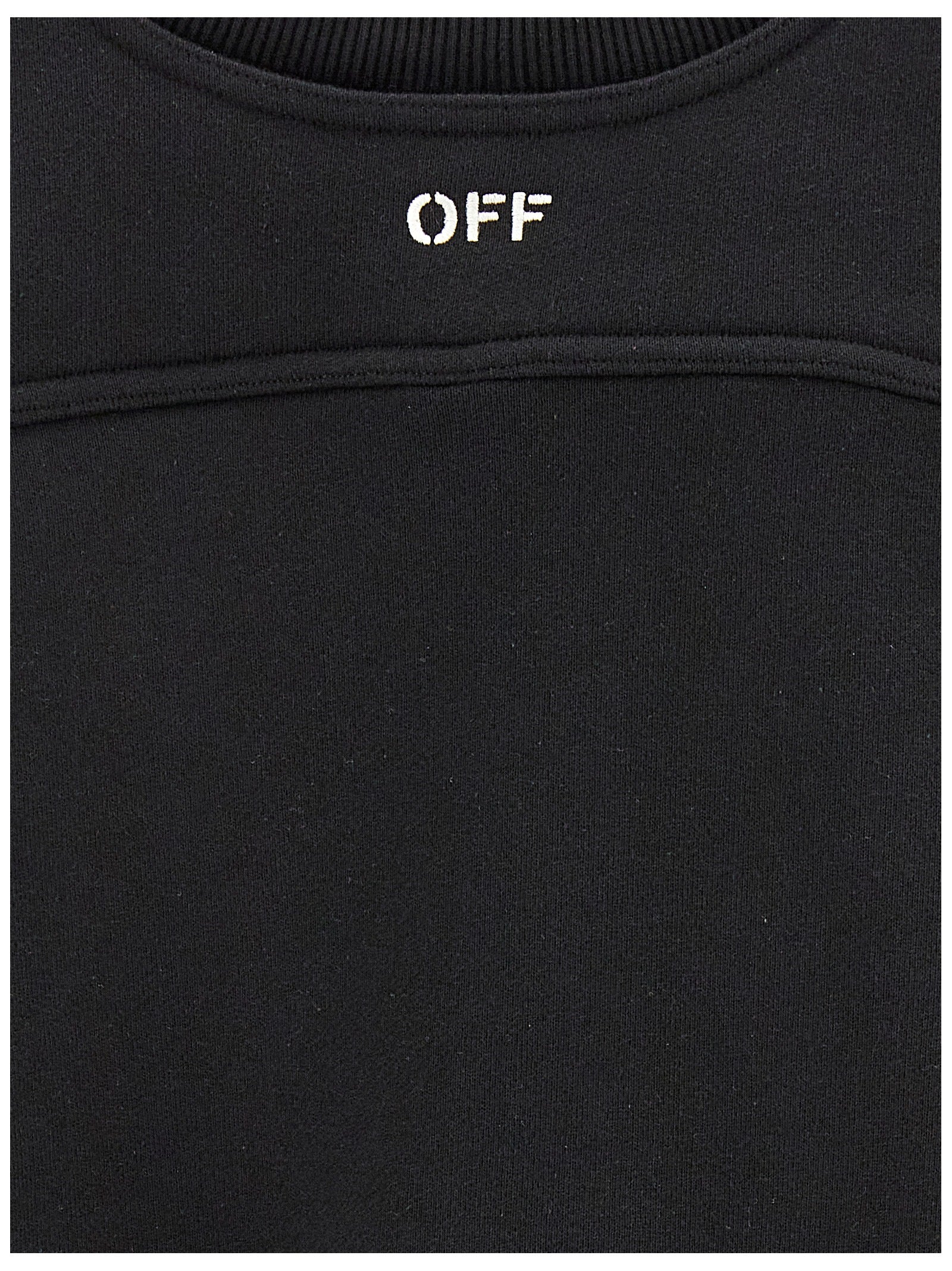 Off-White Bicolor-Baumwollsweatshirt