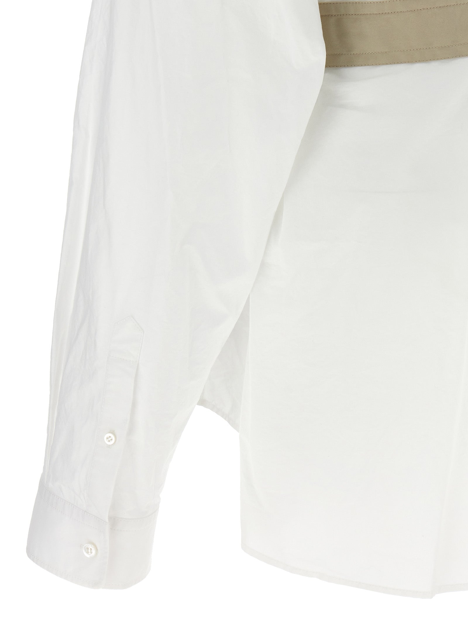 Balenciaga White Cotton Blouse