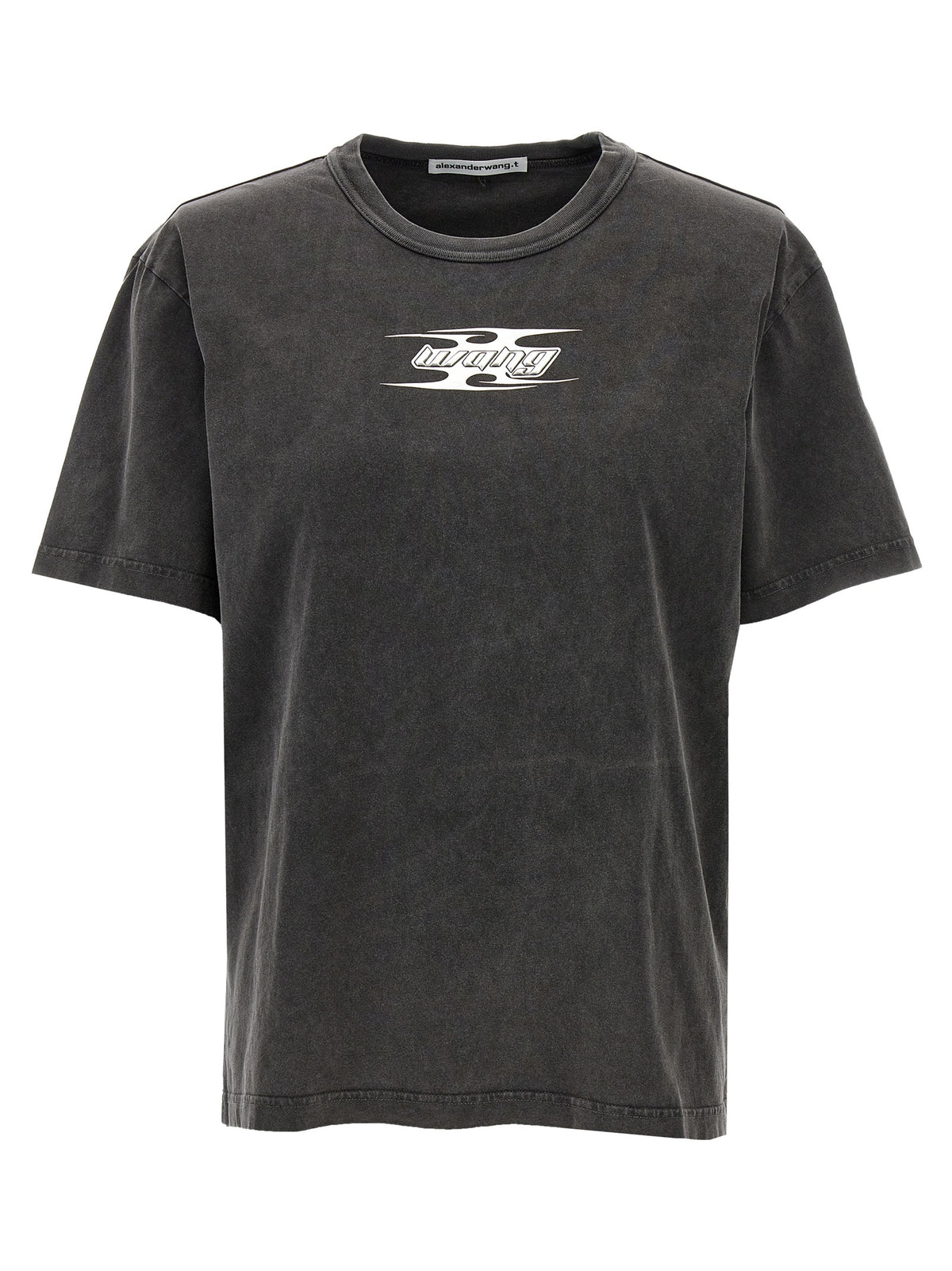 T BY ALEXANDER WANG Gray Cotton T-Shirt