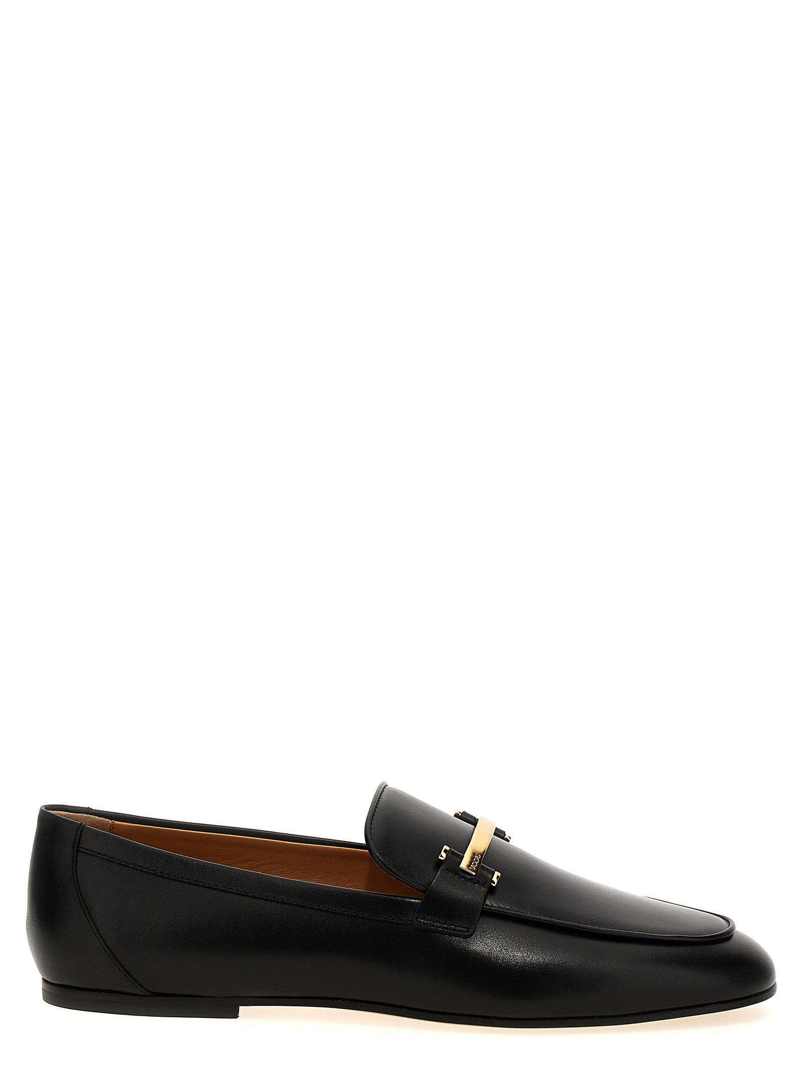 Mocassins Tod's en veau pleine fleur noir à enfiler