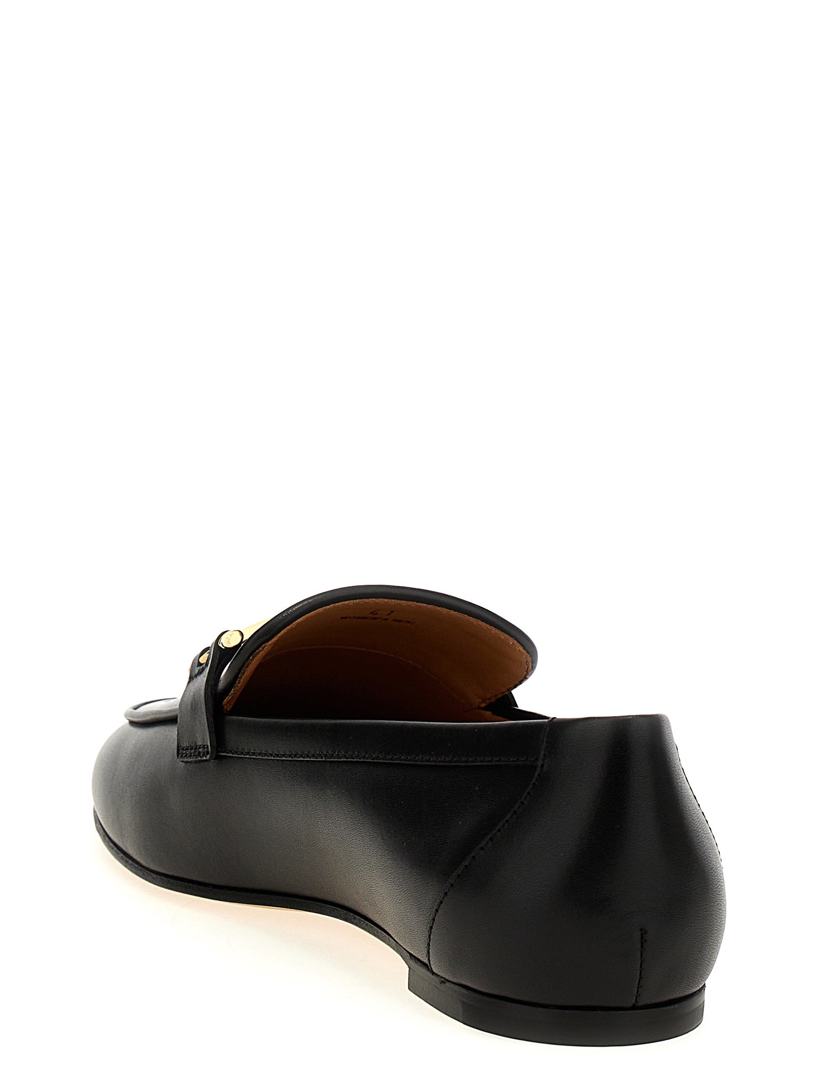 Mocassins Tod's en veau pleine fleur noir à enfiler
