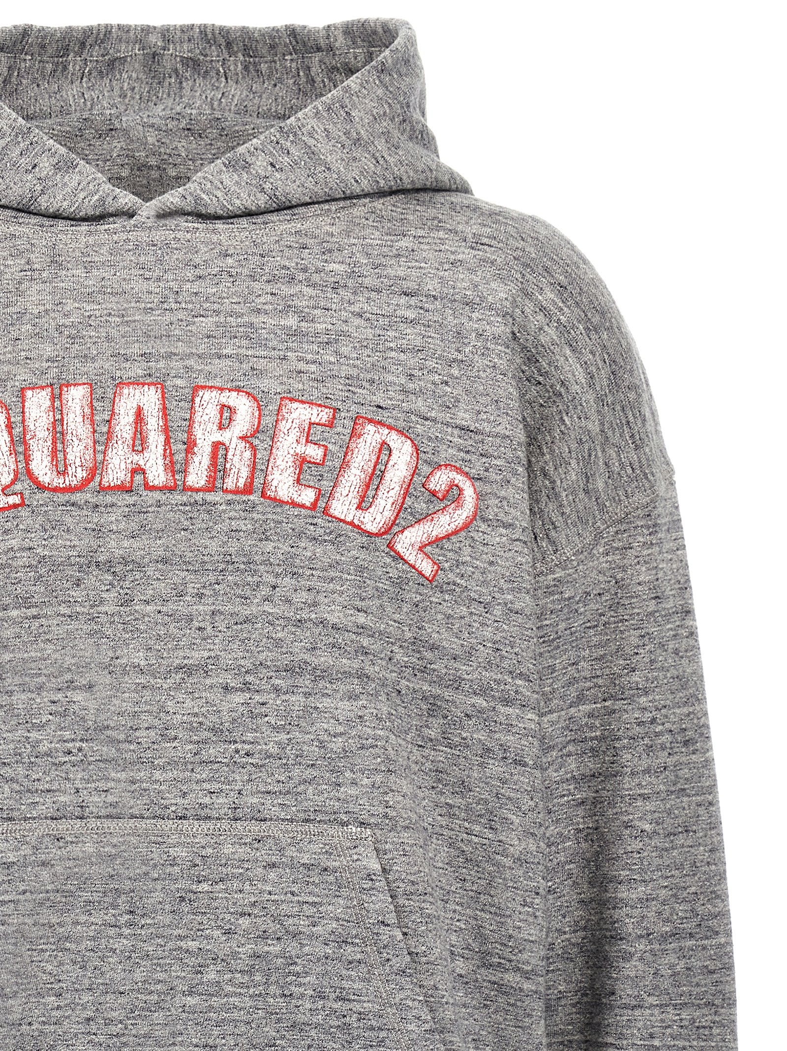 Dsquared² Grau Baumwoll-Sweatshirt