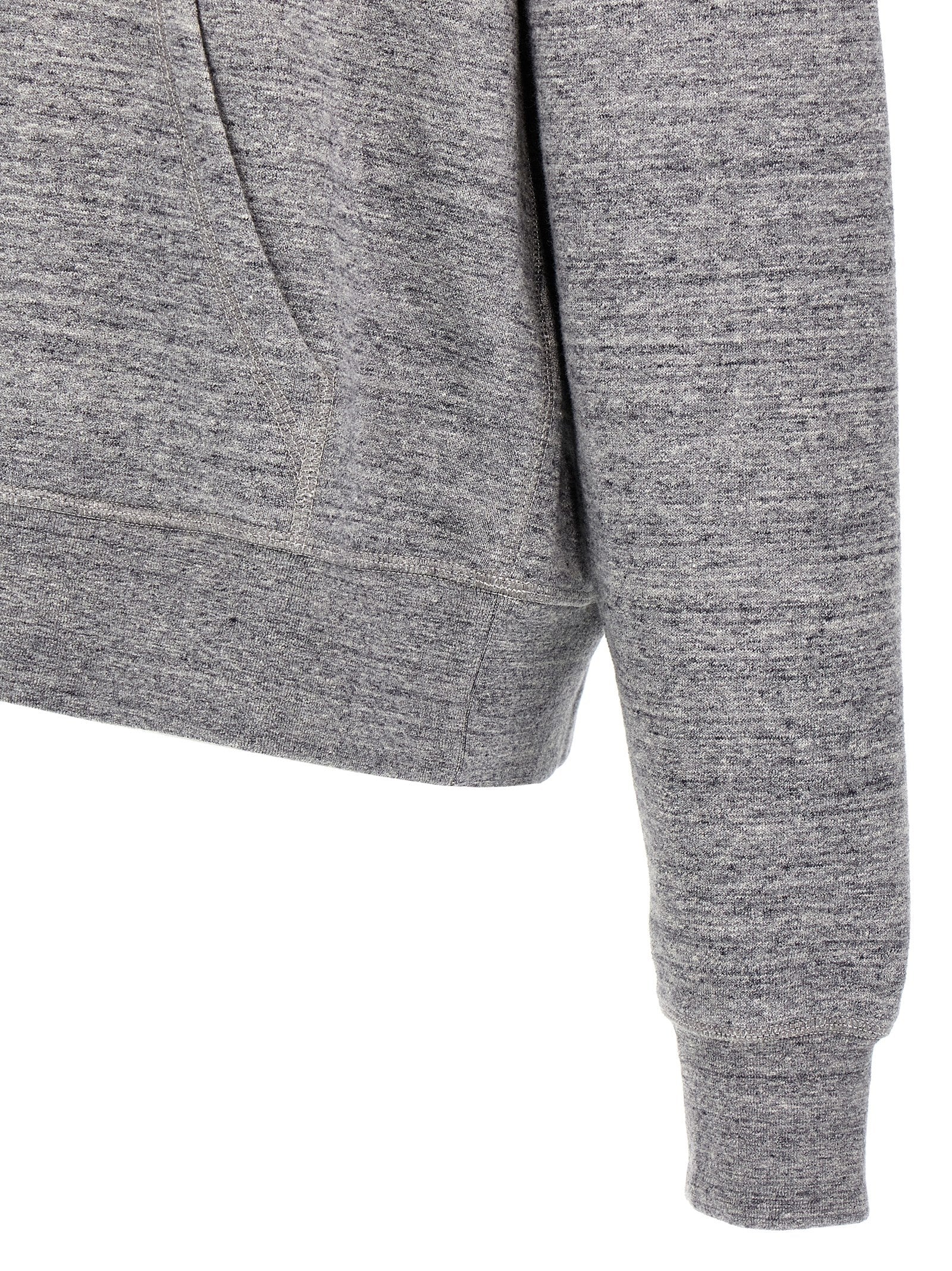 Dsquared² Grau Baumwoll-Sweatshirt