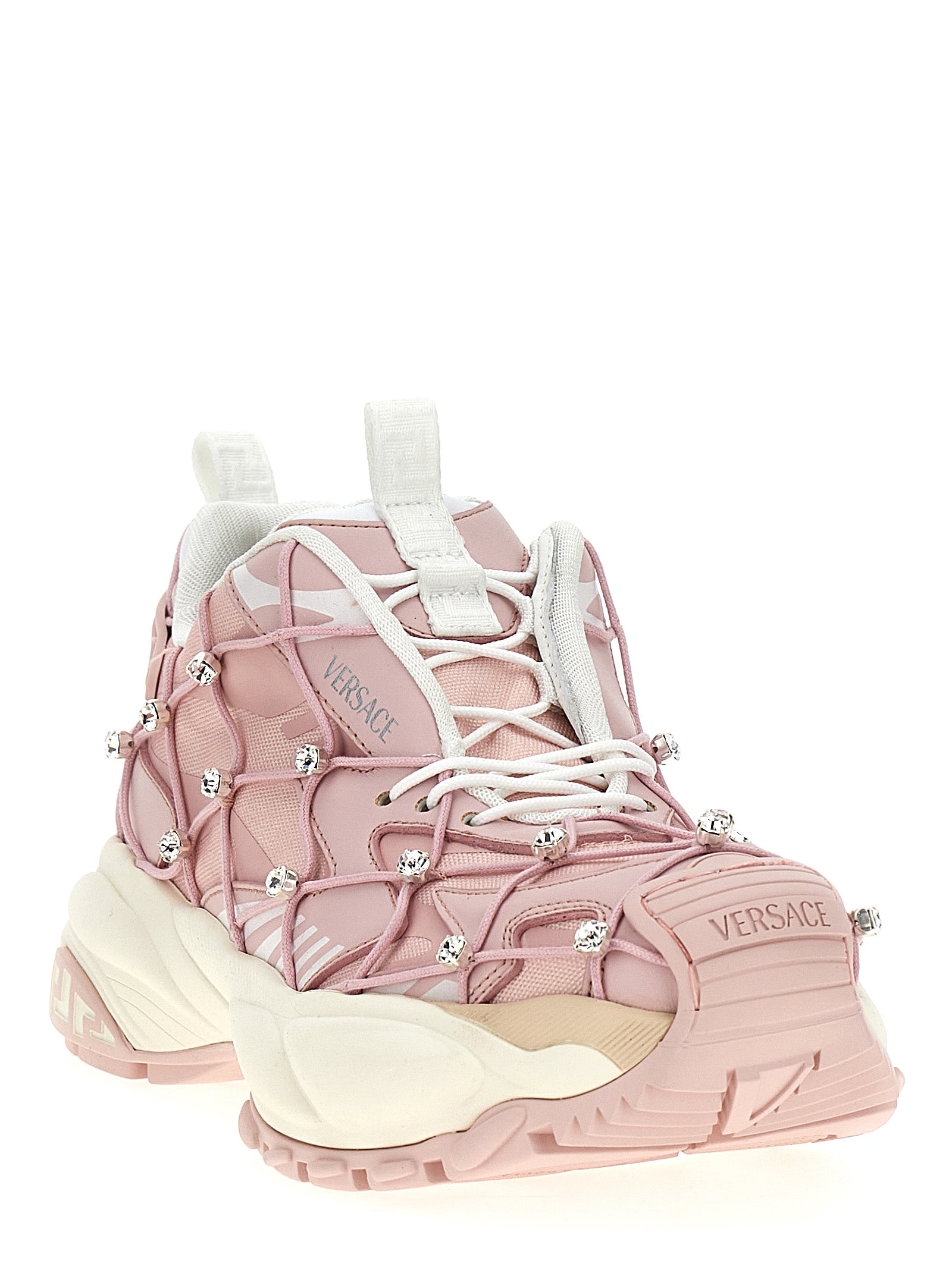 Versace Mehrfarbige Sportsneaker aus Polyester