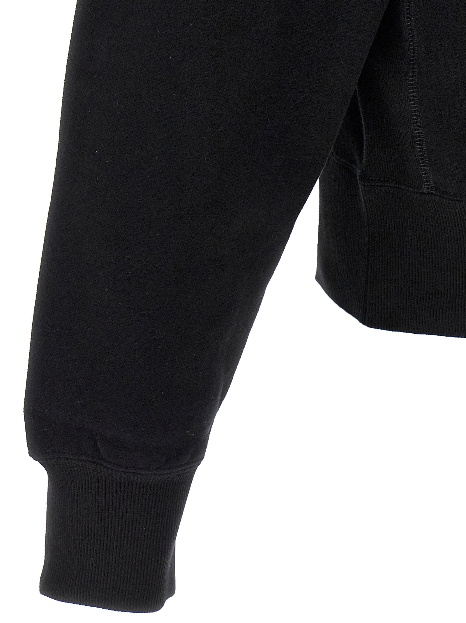 Saint Laurent Schwarzes Baumwoll-Sweatshirt