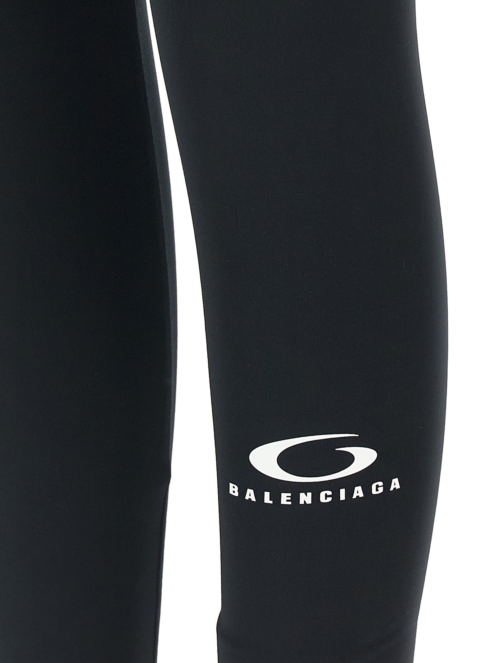 Black Polyester Leggings