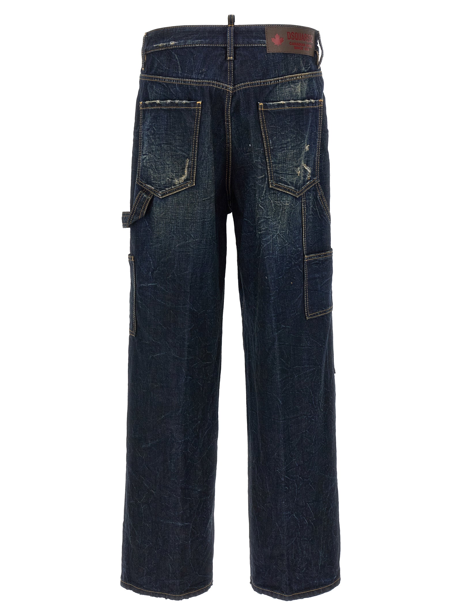 Blue Cotton Jeans Denim