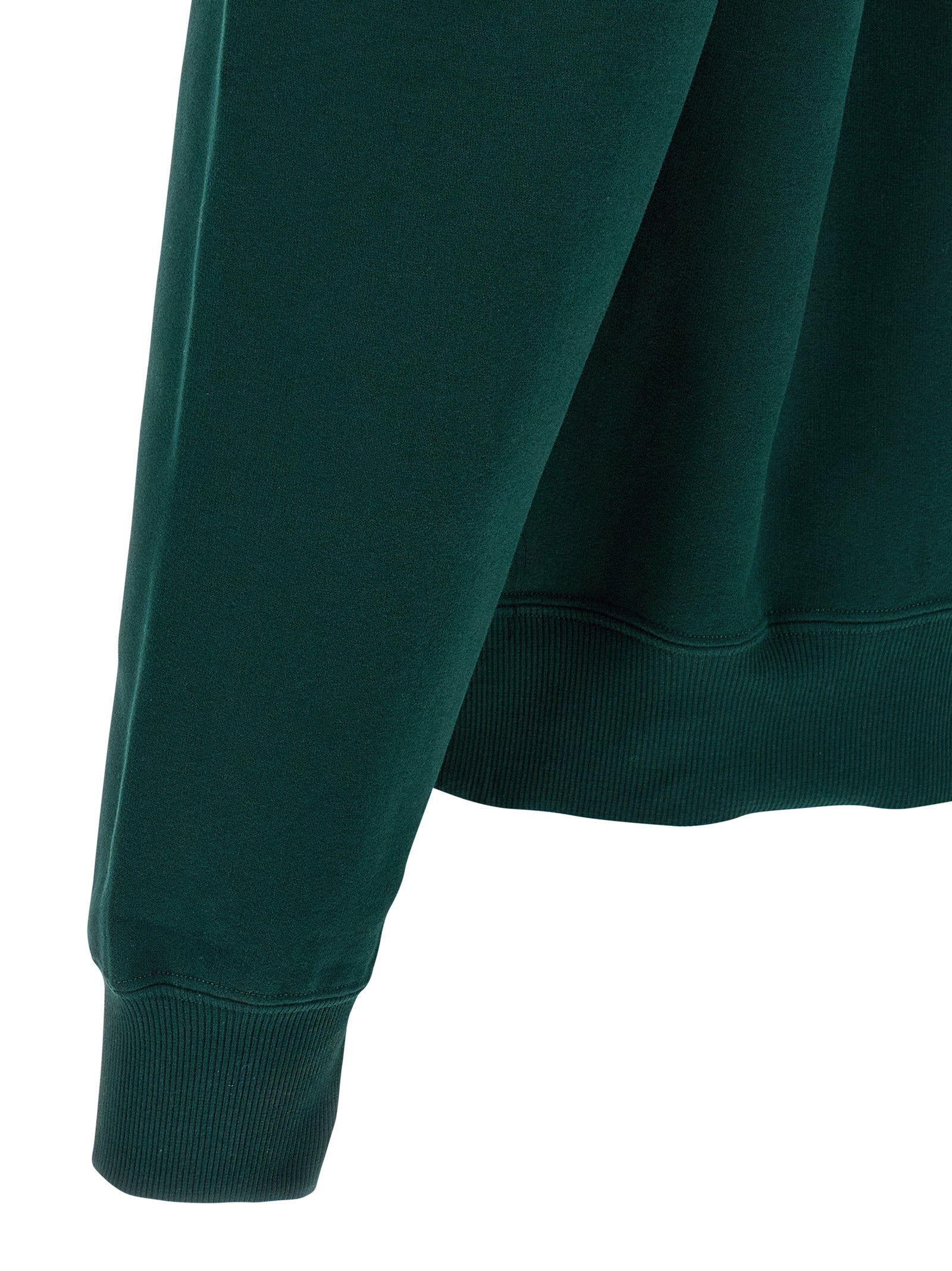 Sweat-shirt bicolore en coton Saint Laurent