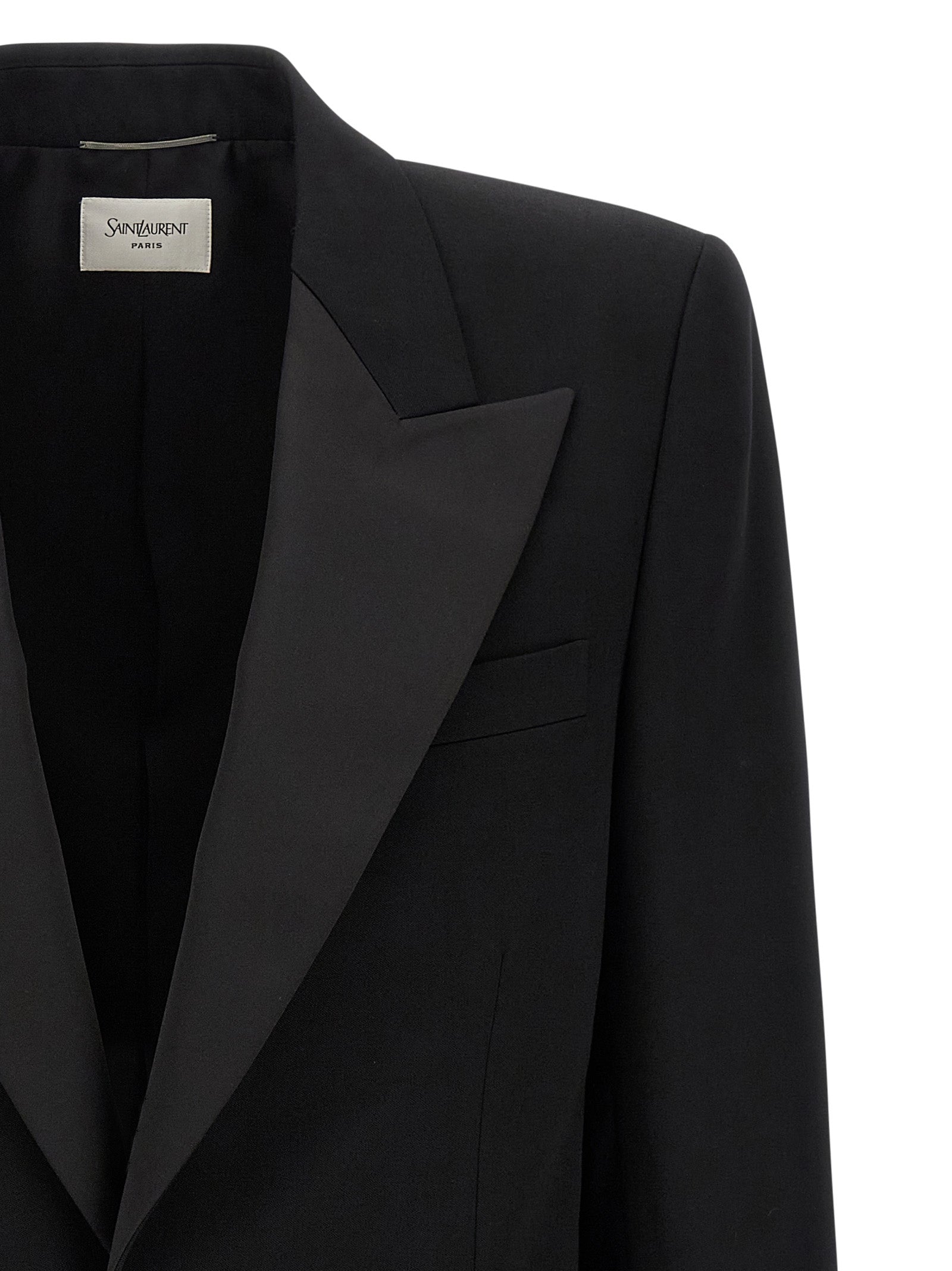 Black Wool Blazer