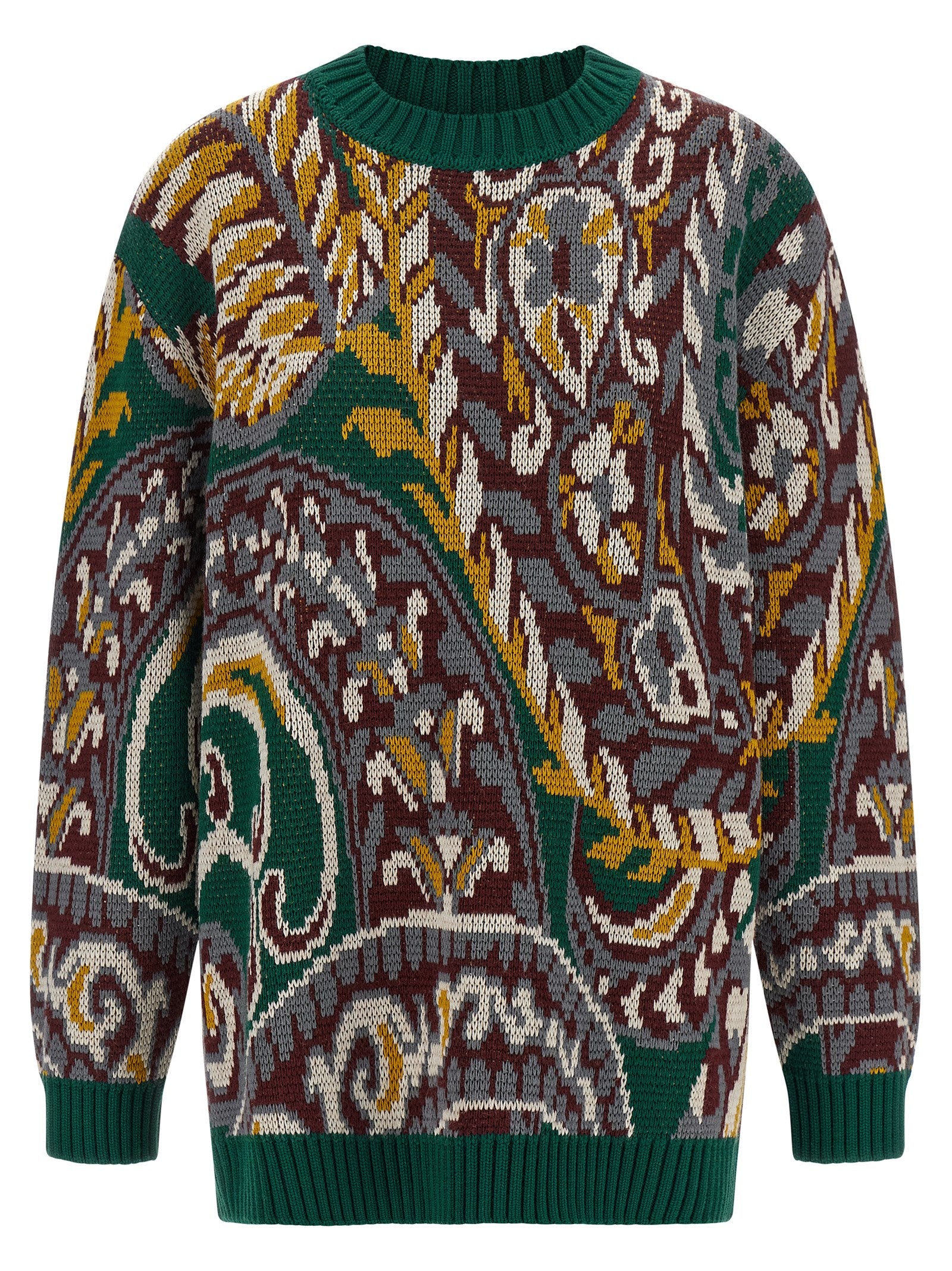 Multicolor Wool Cardigan