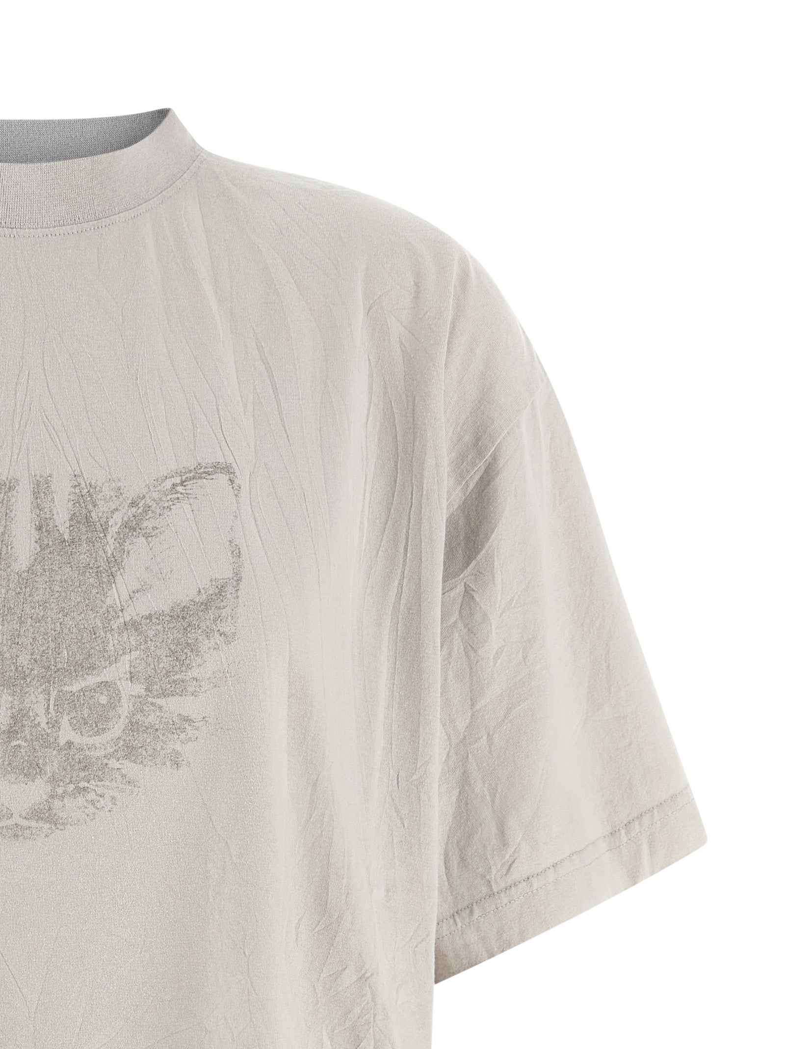 T-shirt Balenciaga en coton blanc