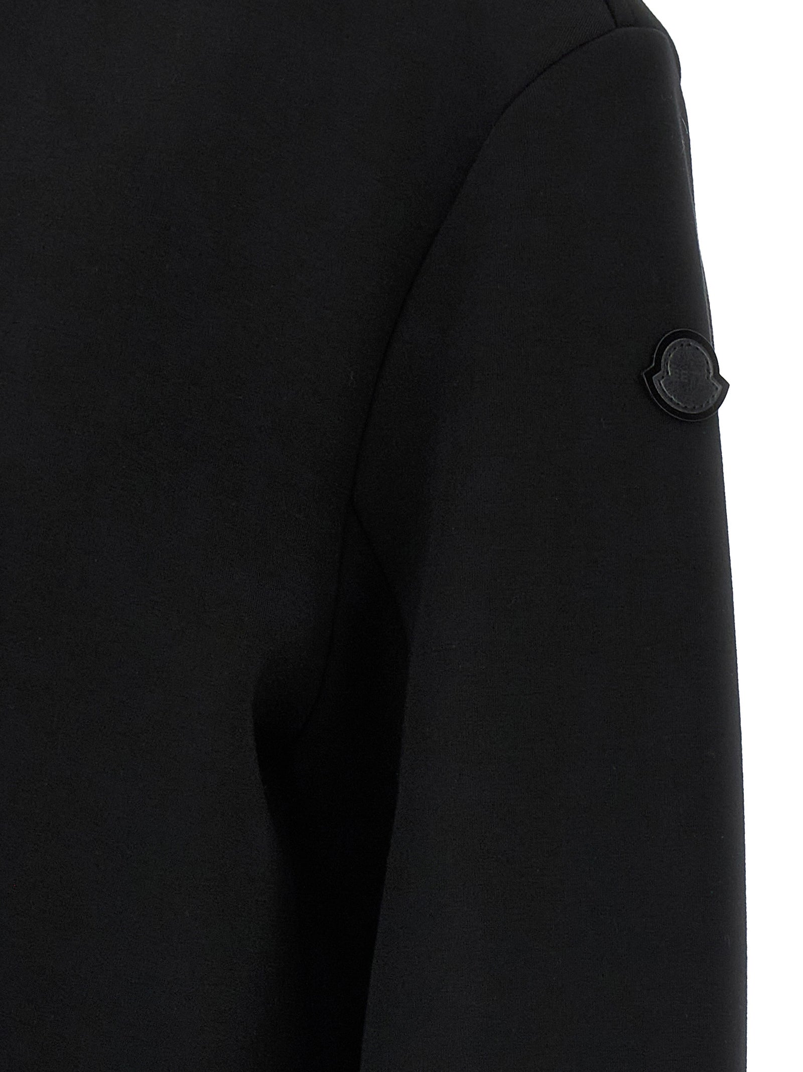 MONCLER GENIUS Schwarzes Viskose-Sweatshirt