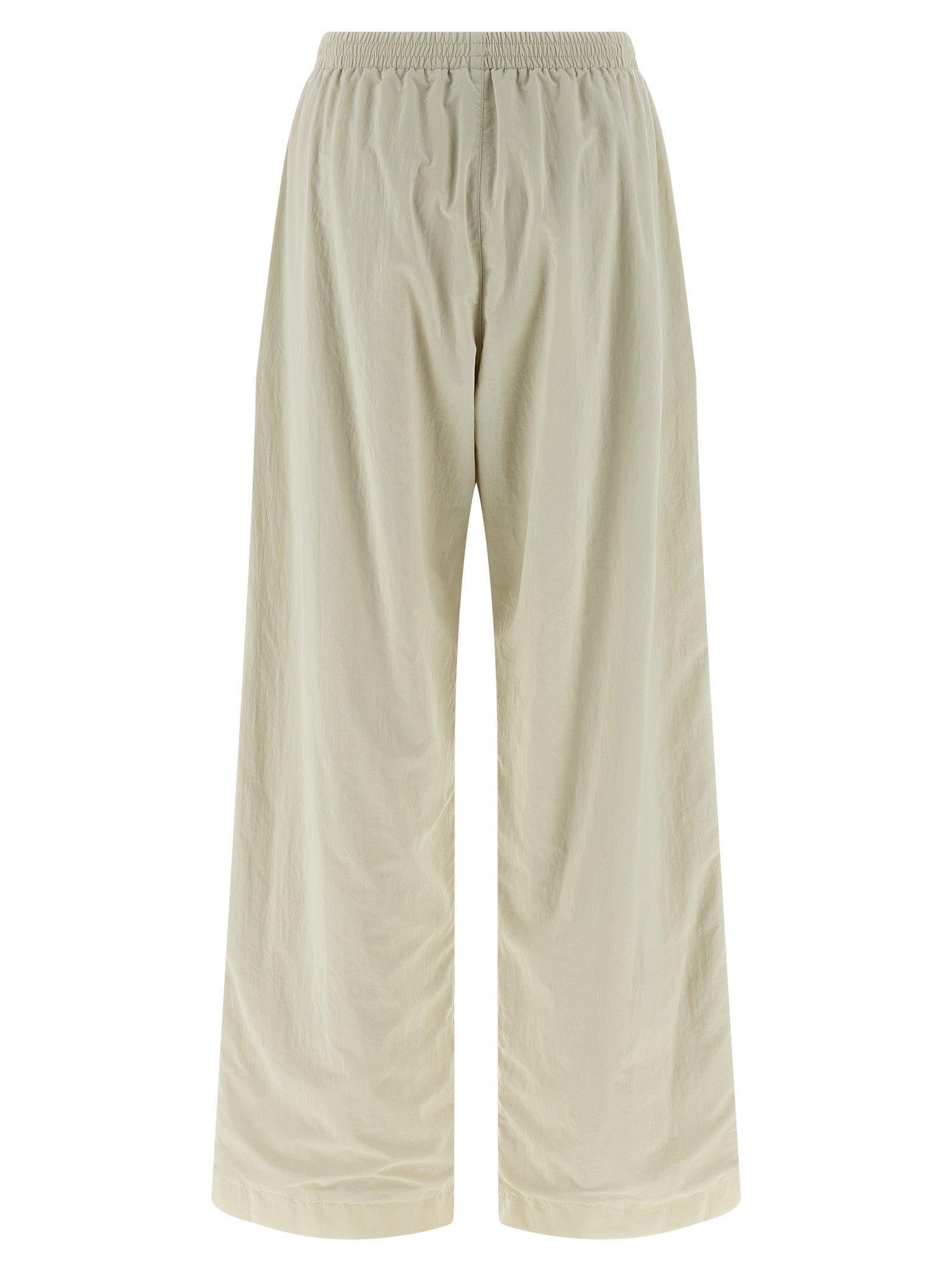 Beige Polyamide Joggers (Workout Pants)