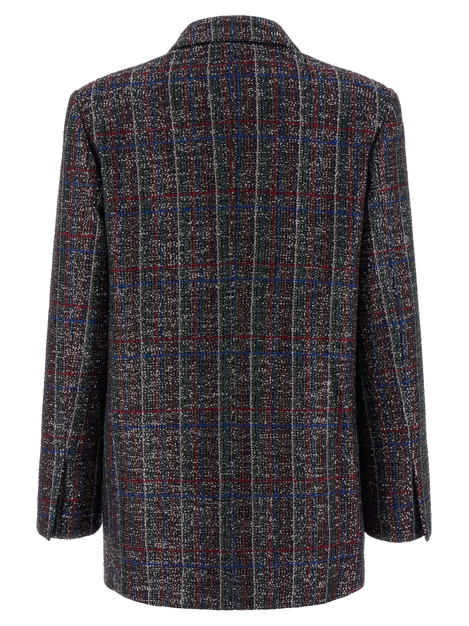 Multicolor Viscose Blazer