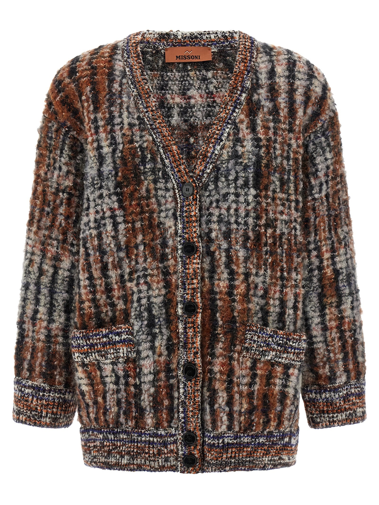 Multicolor Wool Cardigan
