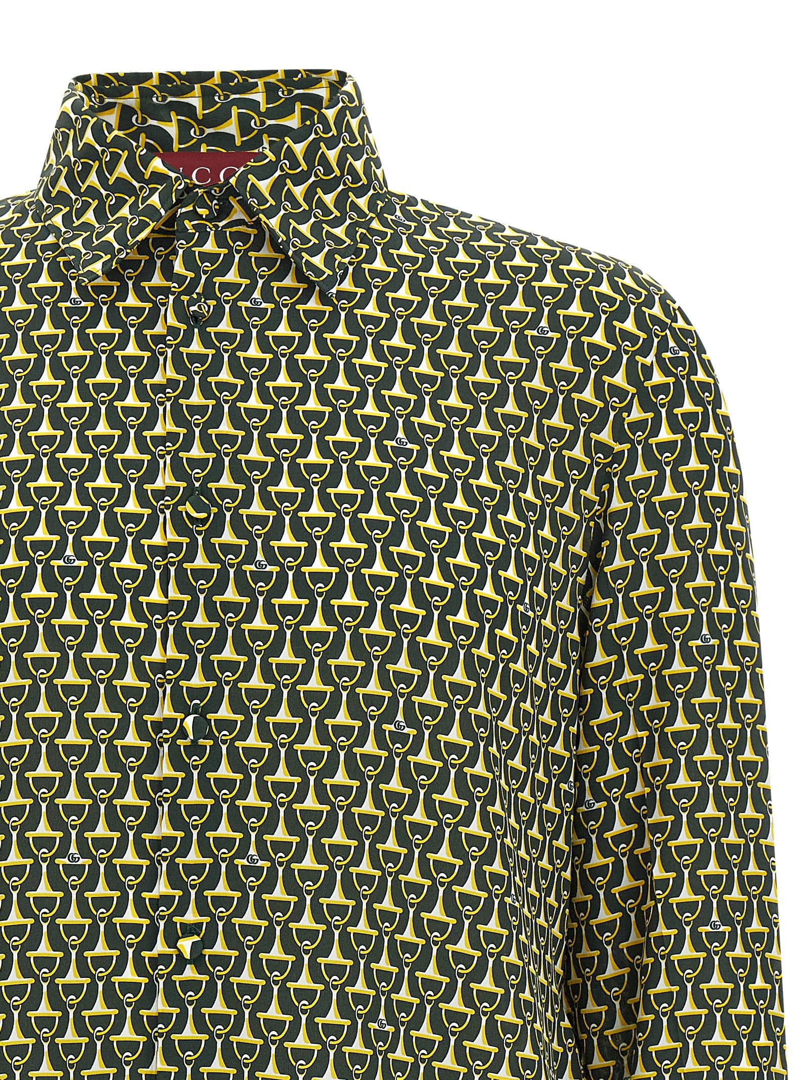 Bicolor Silk Blouse