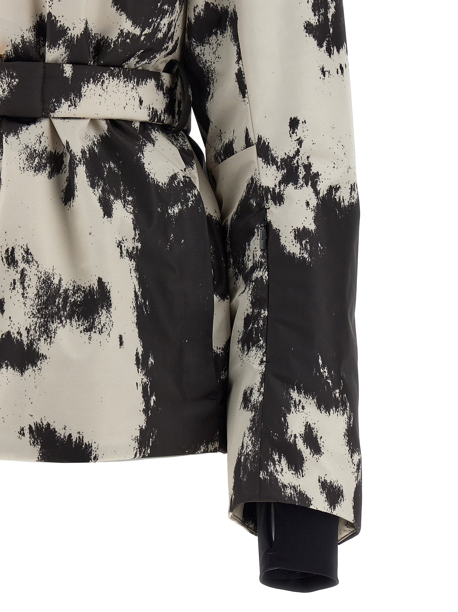 Fendi Multicolor Polyester-Steppjacke