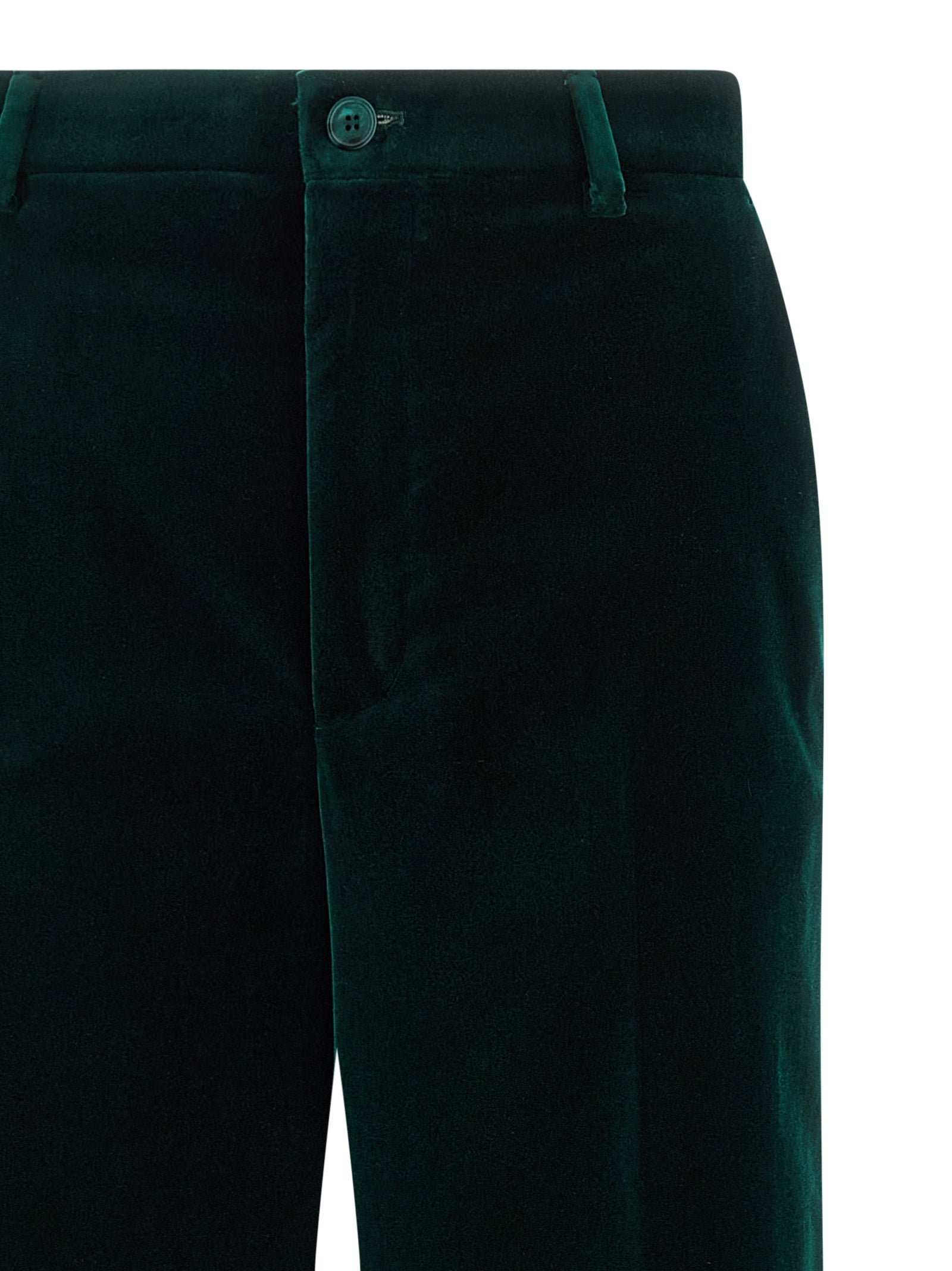 Pantalon décontracté bicolore en coton Gucci