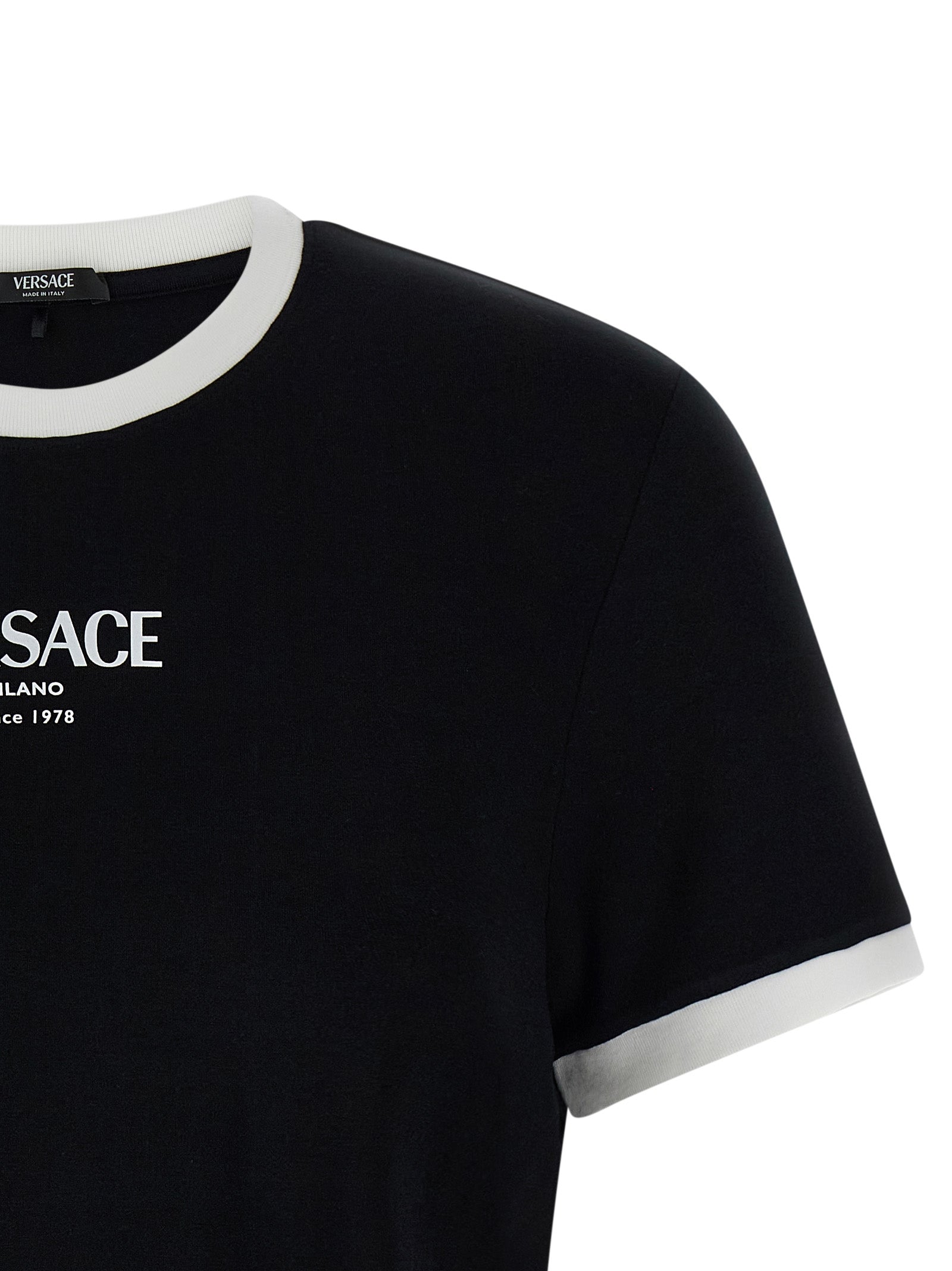Bicolor Viscose T-Shirt