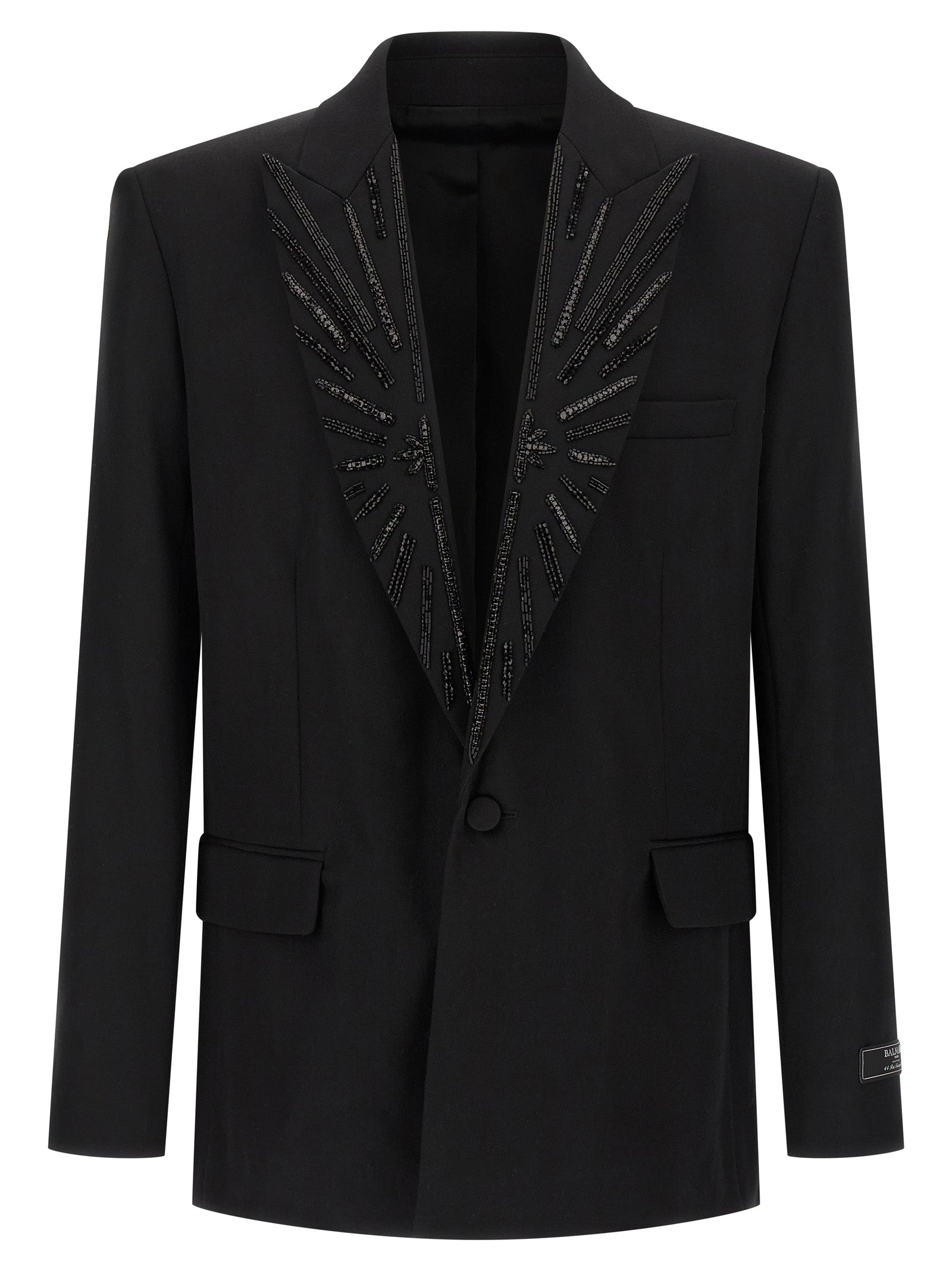 Black Virgin Wool Blazer